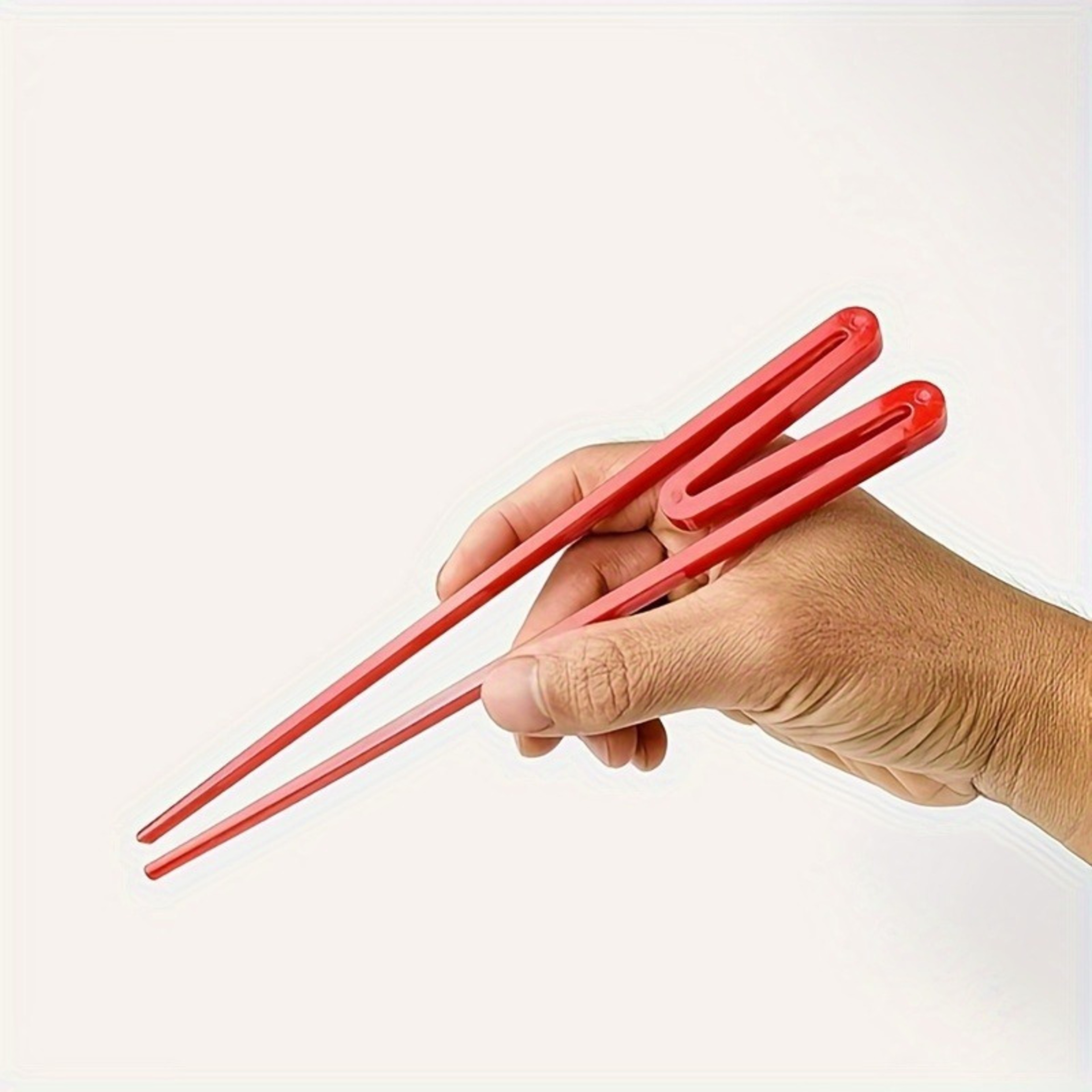 Durable Plastic Reusable Training Chopsticks, Perfect for Enthusiasts – view 3