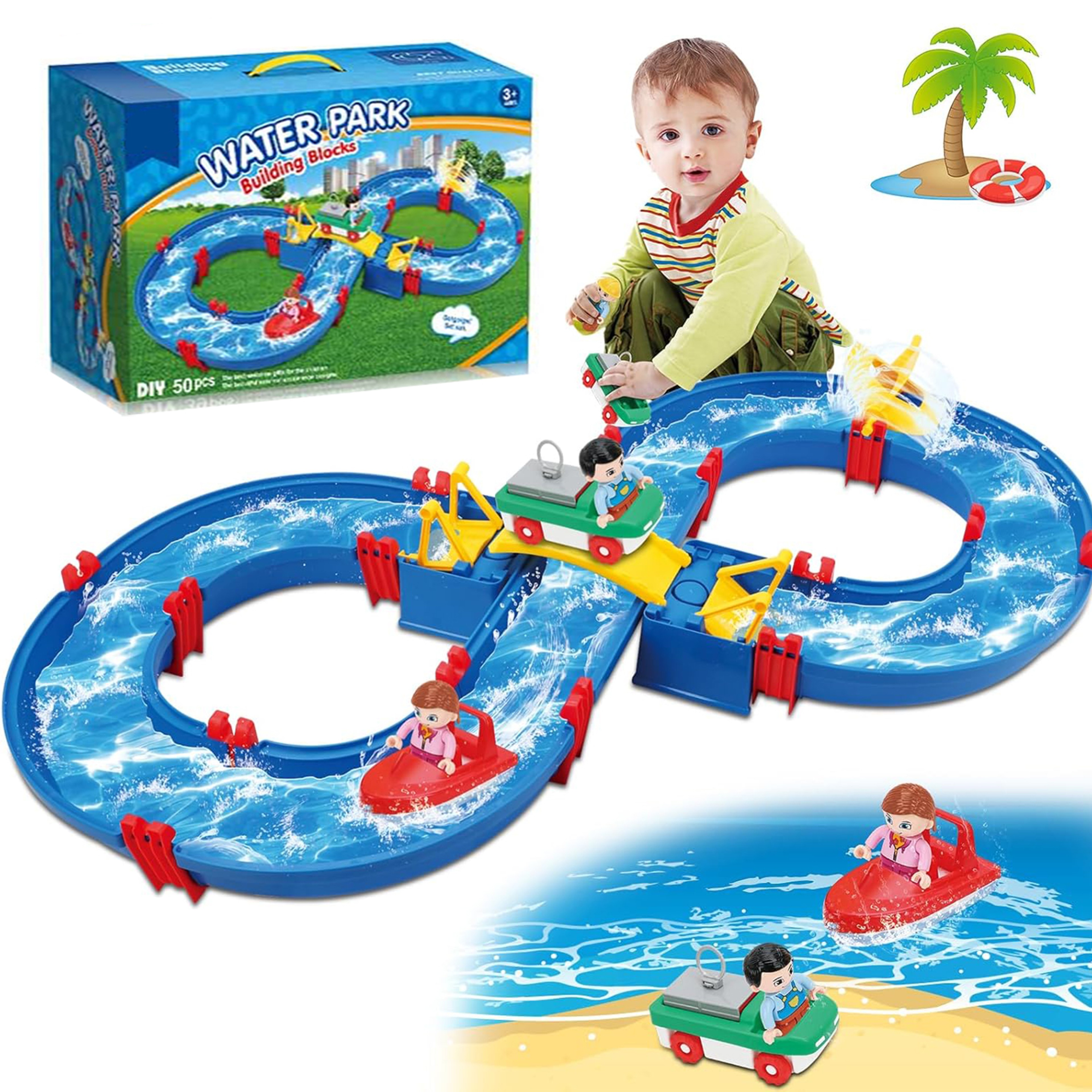 Multi Style DIY Sets Water Table Toy For Outdoor Indoor Fun Beach Pool Play Gift For Boys And Girls 2