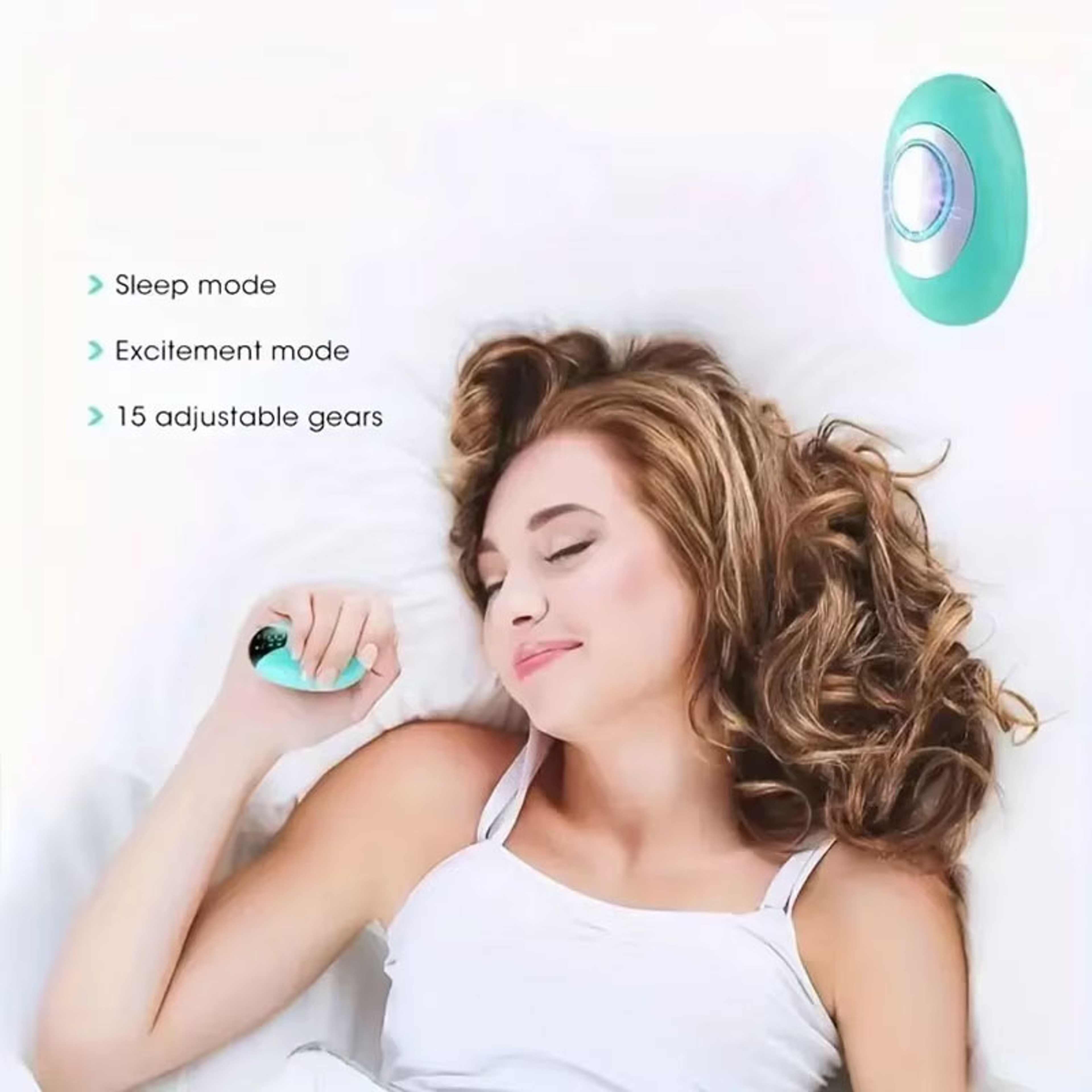 Relax and Feel Comfortable, Handheld Sleep Monitor, Sleep Enhancement Device – view 5