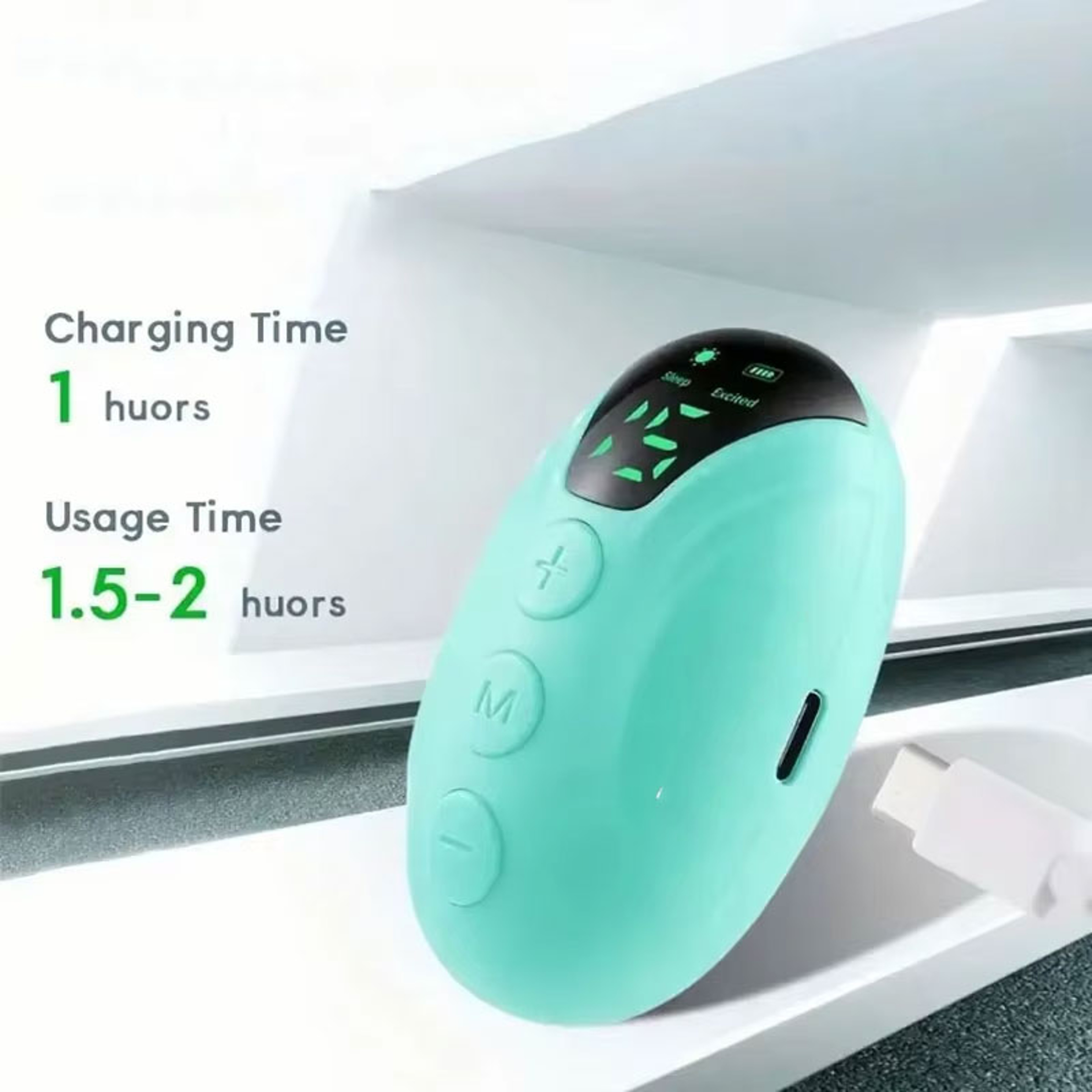 Relax and Feel Comfortable, Handheld Sleep Monitor, Sleep Enhancement Device – view 6