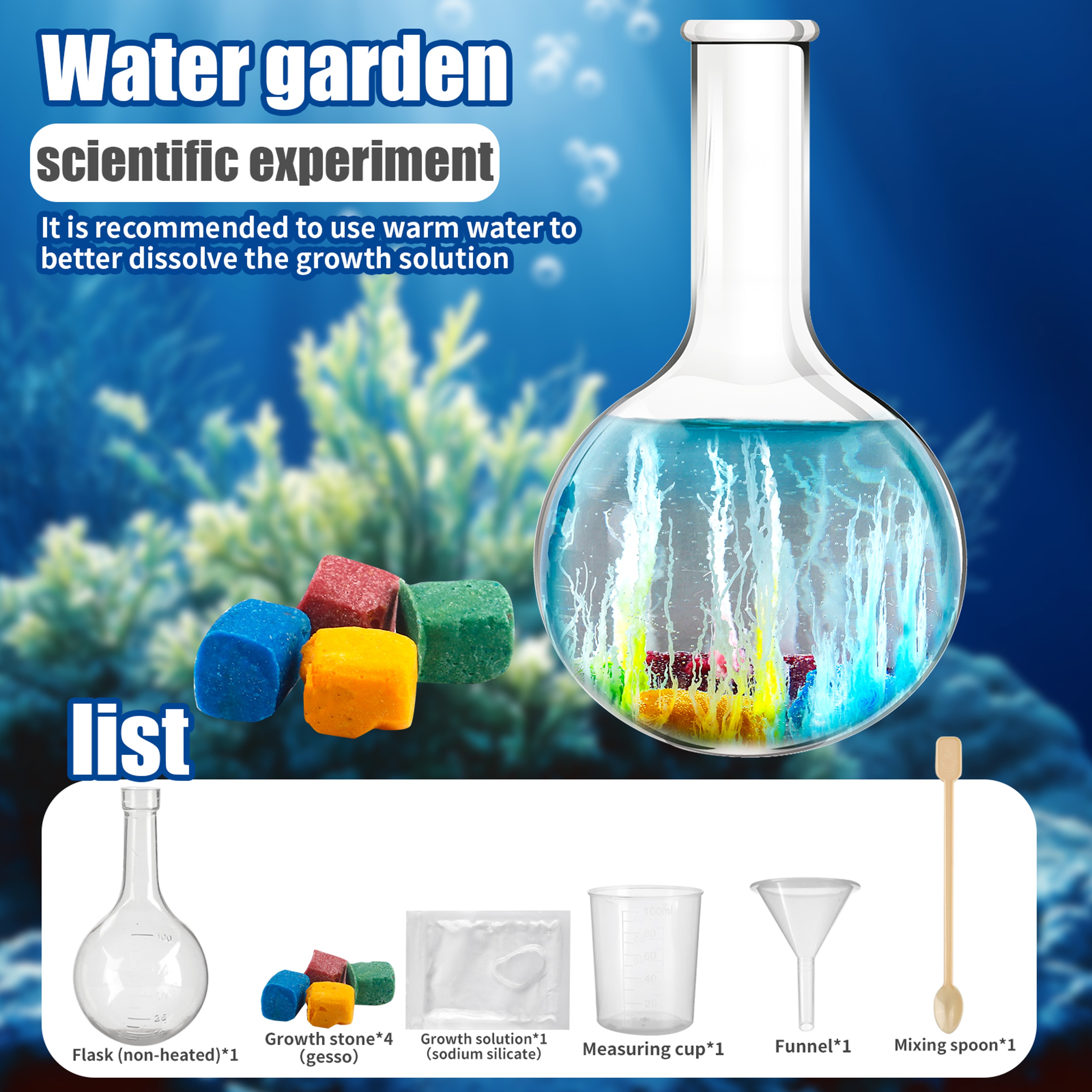 Mini Growth Stones, Water Magic Science Toys for Holidays and Gifts – view 8