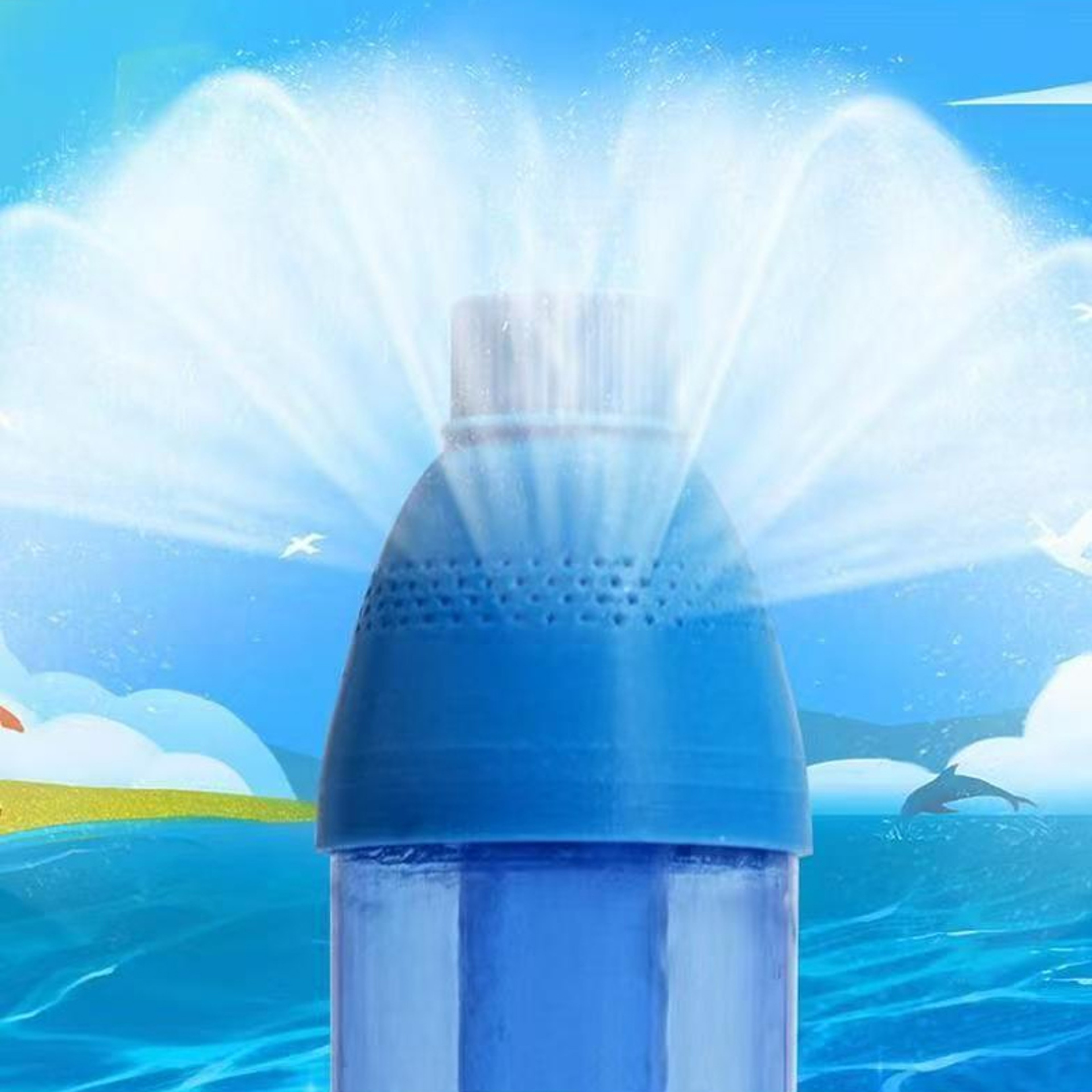 Firework Water Spray Toy for Couples, Romantic Outdoor Pool Party Photo Prop, Game Night Light Atmosphere Gift for Anniv – view 3