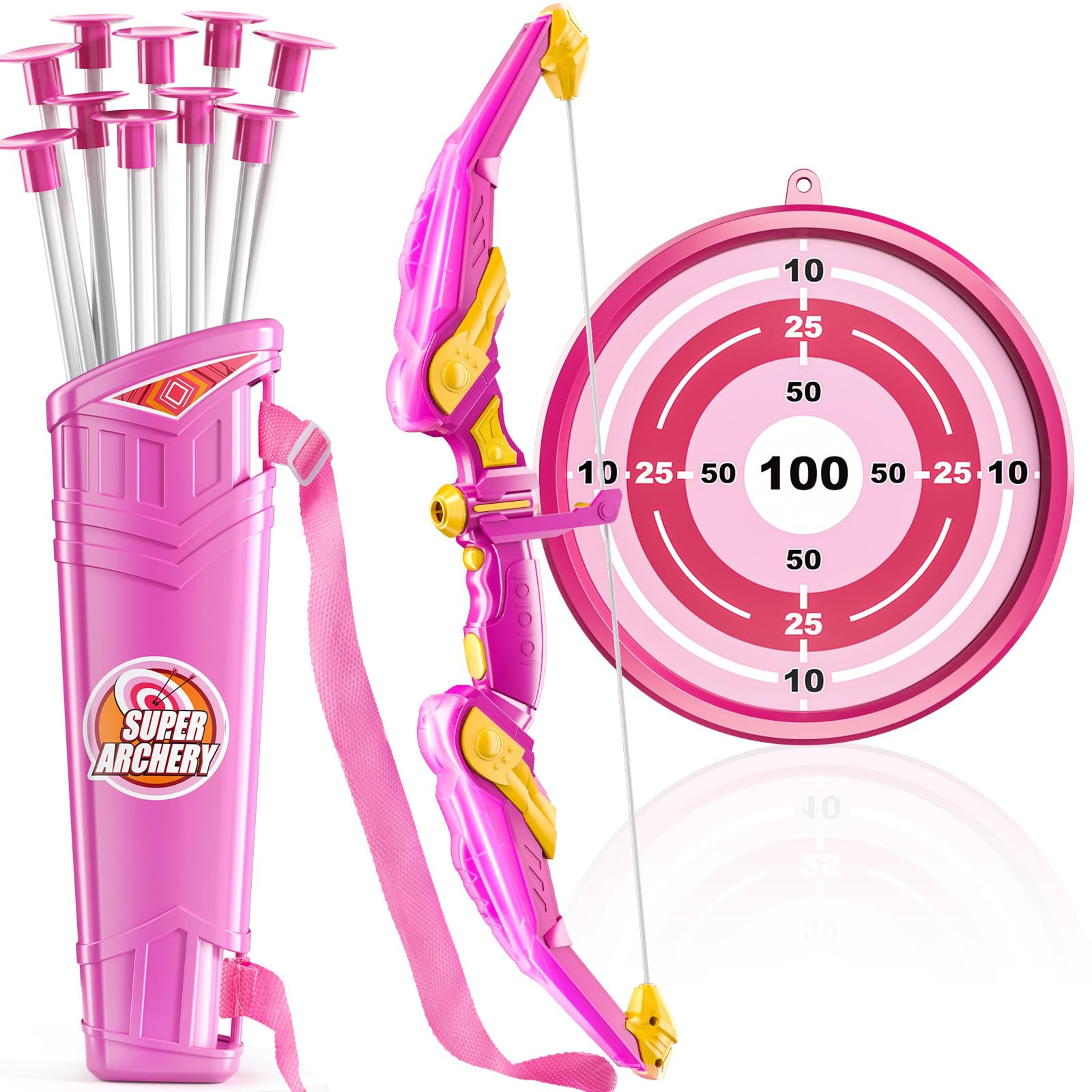 Indoor and Outdoor Archery Toy Set for Boys and Girls, Ideal Gift for Amusement and Fun – view 2