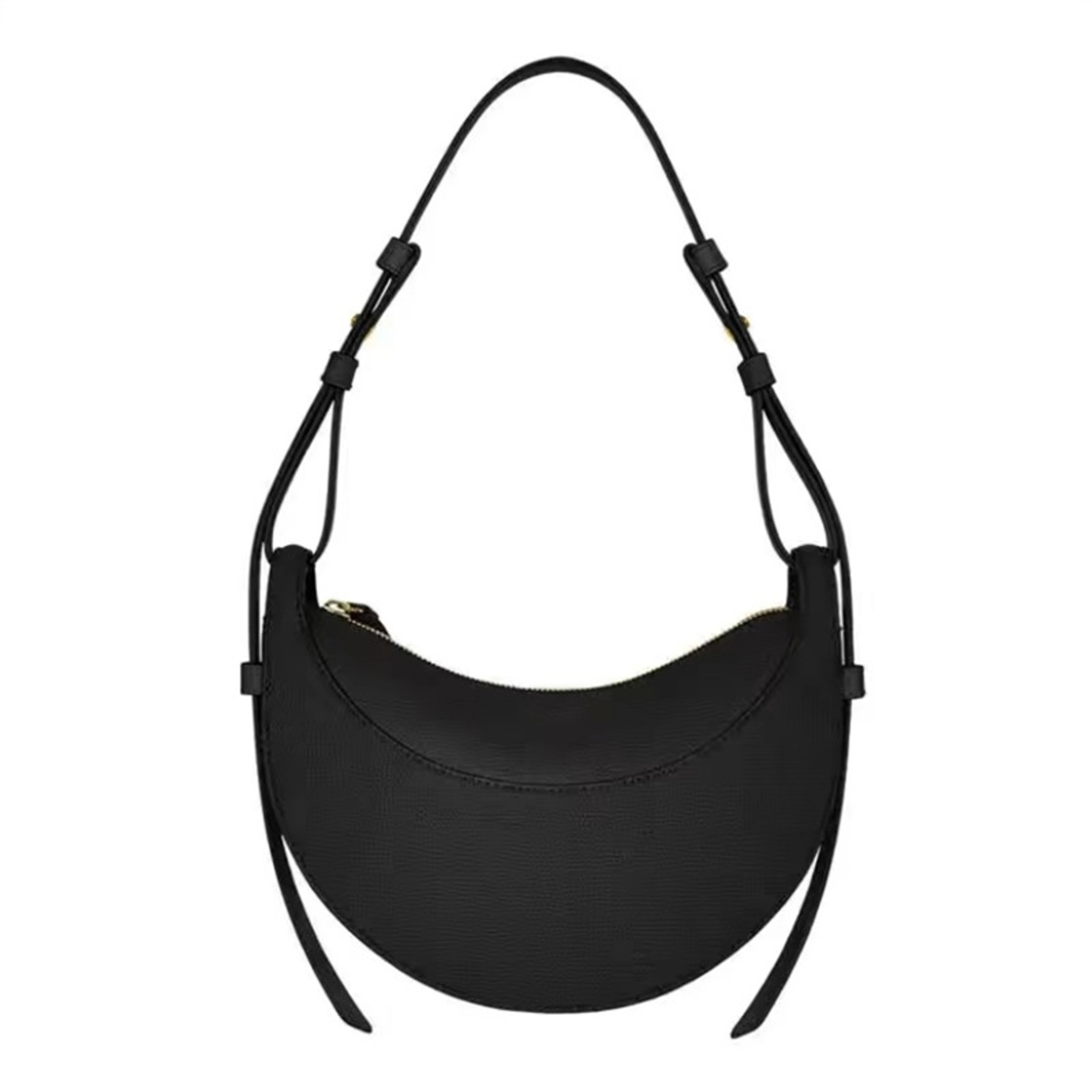 Crescent Shoulder Bag, Fashion Genuine Leather Women's Crossbody Bag with Zipper Closure – view 17