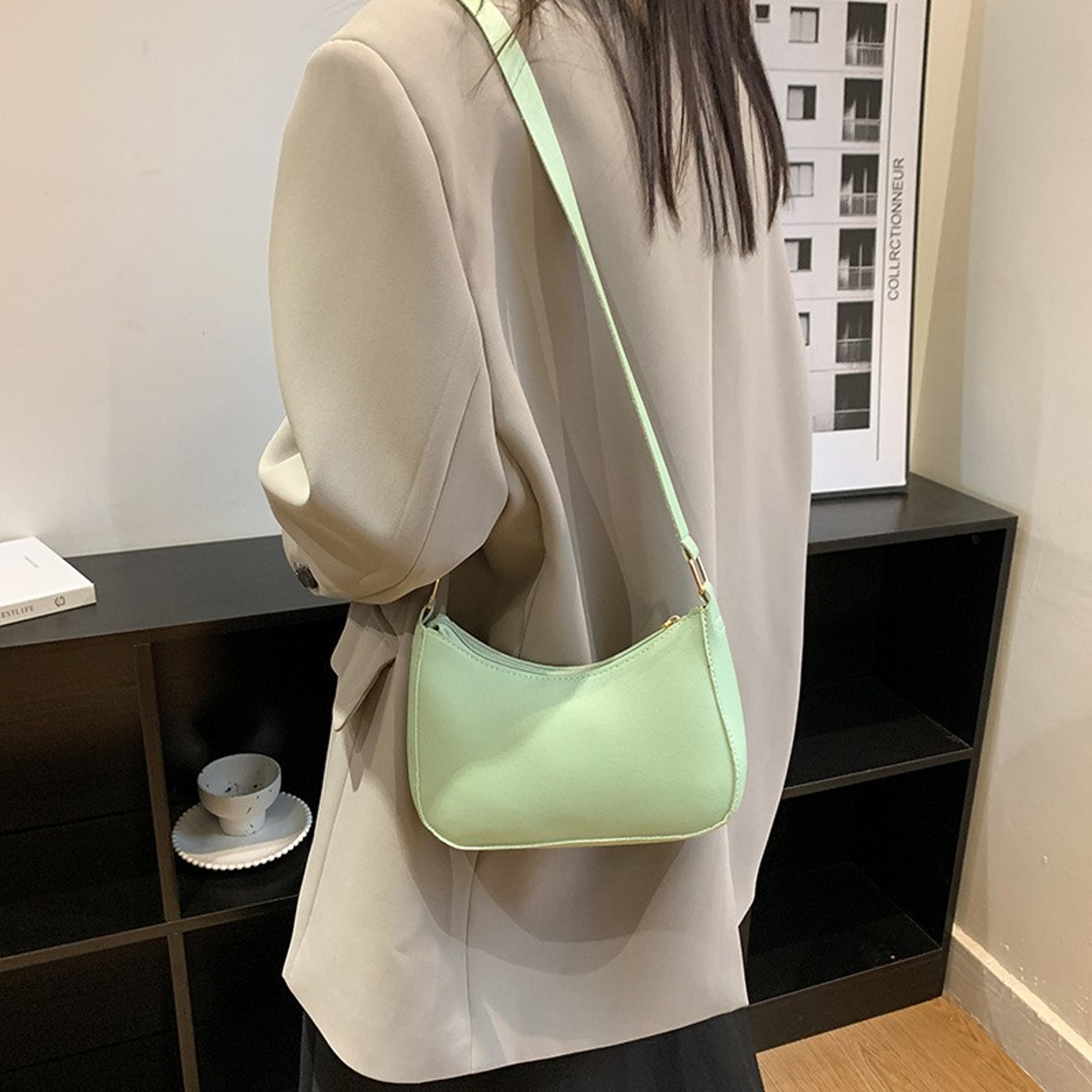 Version Simple Crossbody Bag, Casual Armpit Shoulder Handbag for Women – view 2