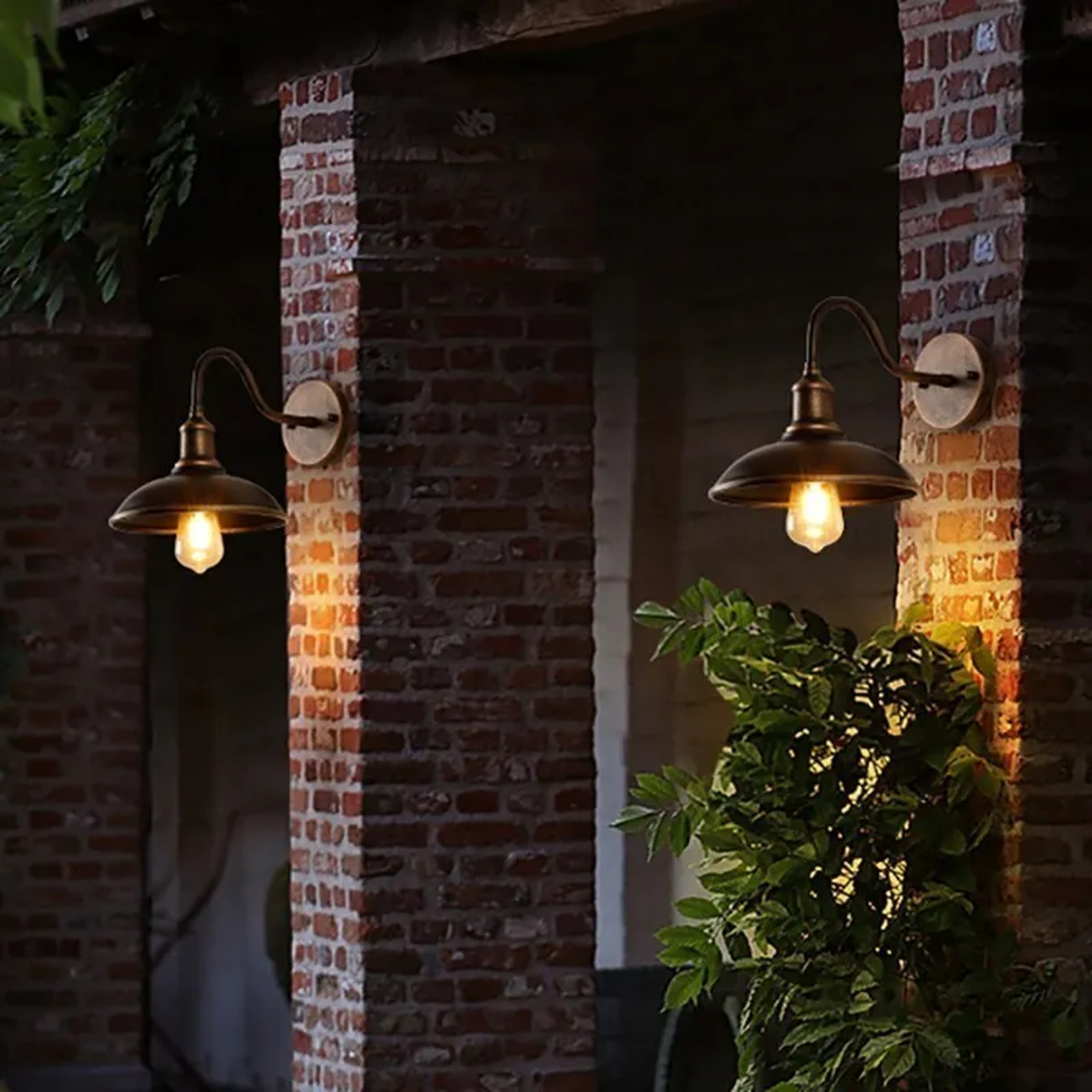 Outdoor LED Wall Lamp, Retro Waterproof Lighting for Villa Garden, Corridor Entrance Door Balcony – view 5