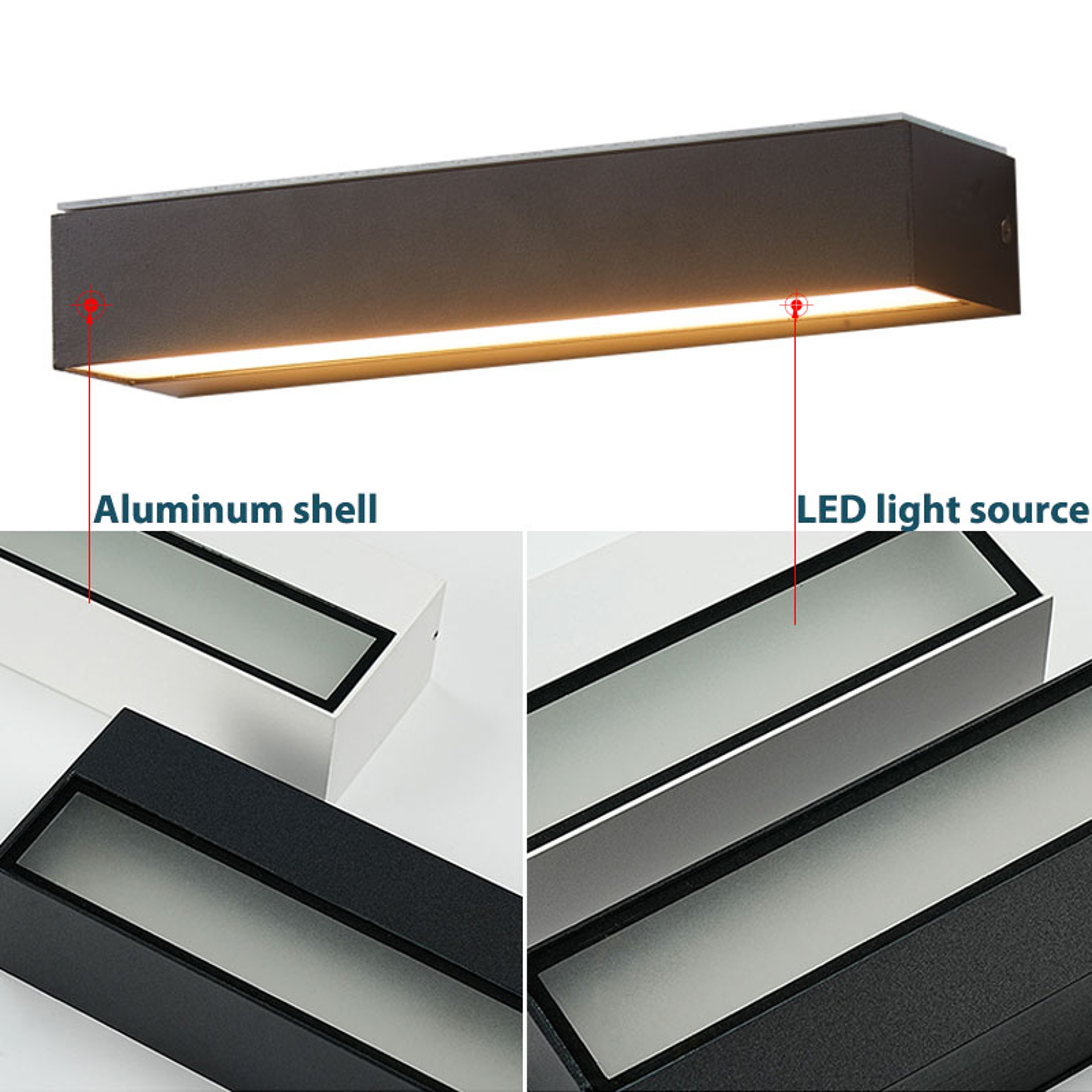 Waterproof Lamp For House Patio Doorway Aluminum Exterior Wall Light Fixtures Garage Decor 5