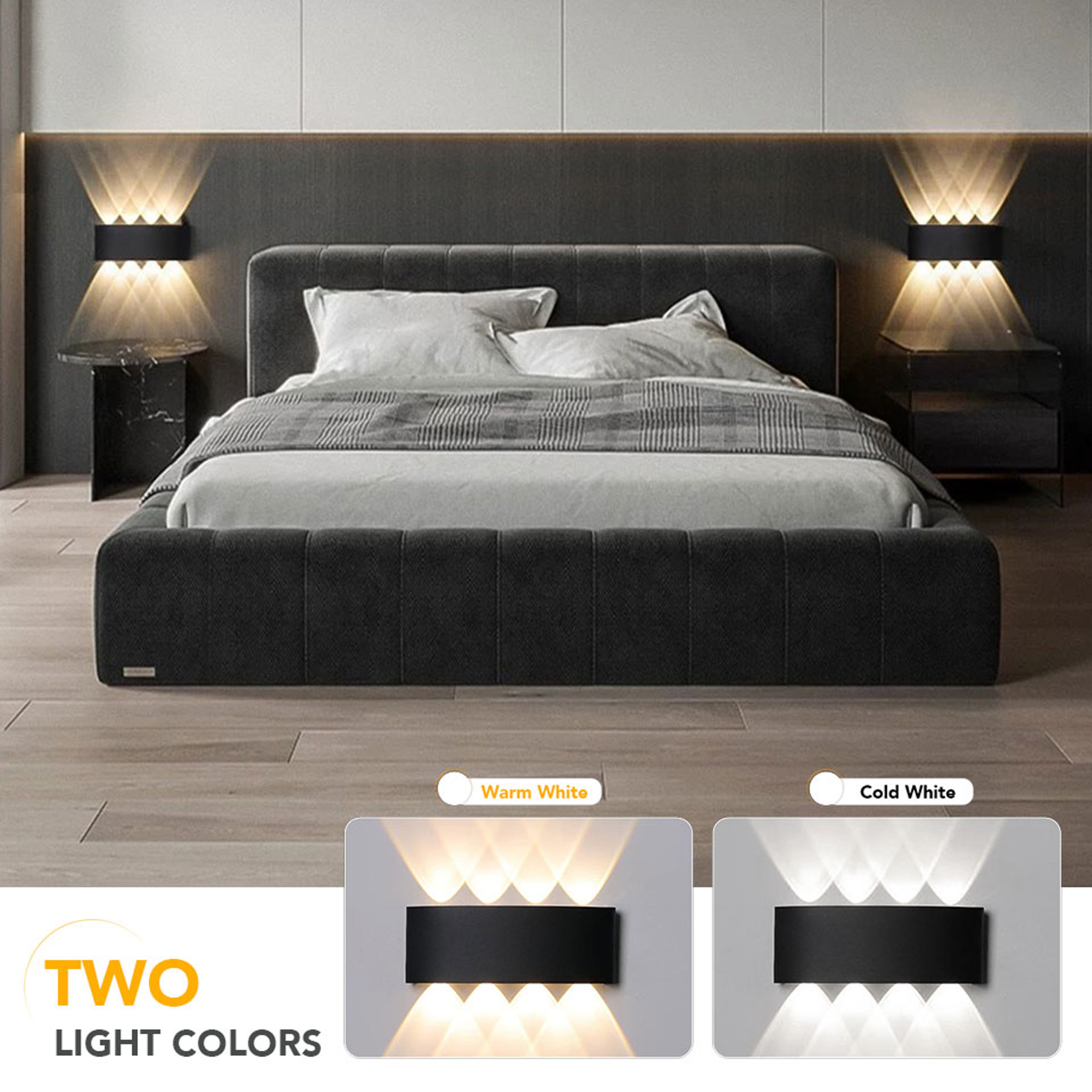 Interior Wall Light for Bedroom Living Room, Outdoor Garden Lights – view 4