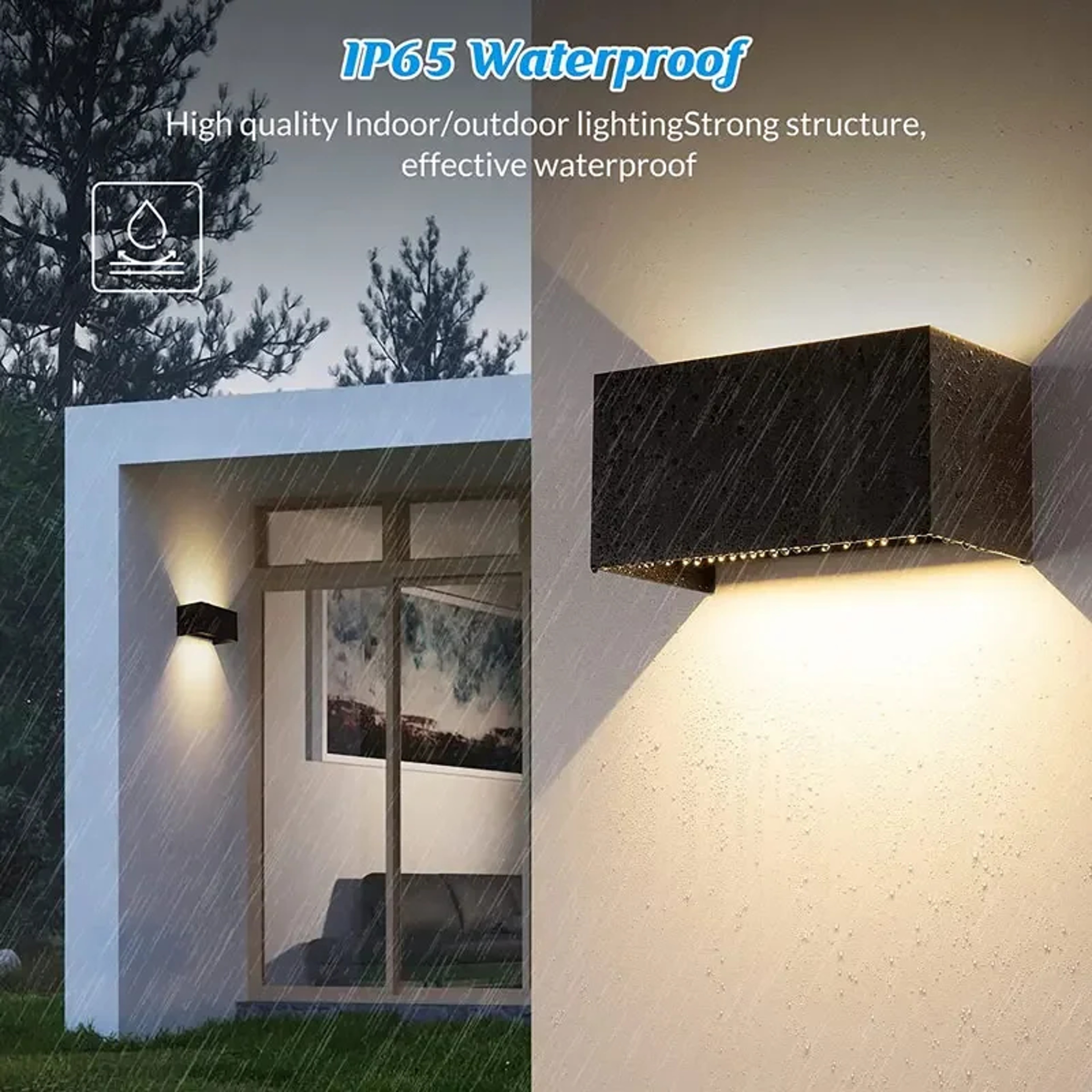Waterproof Porch Garden Lights Outdoor Interior Wall Light Stairs Lighting 1