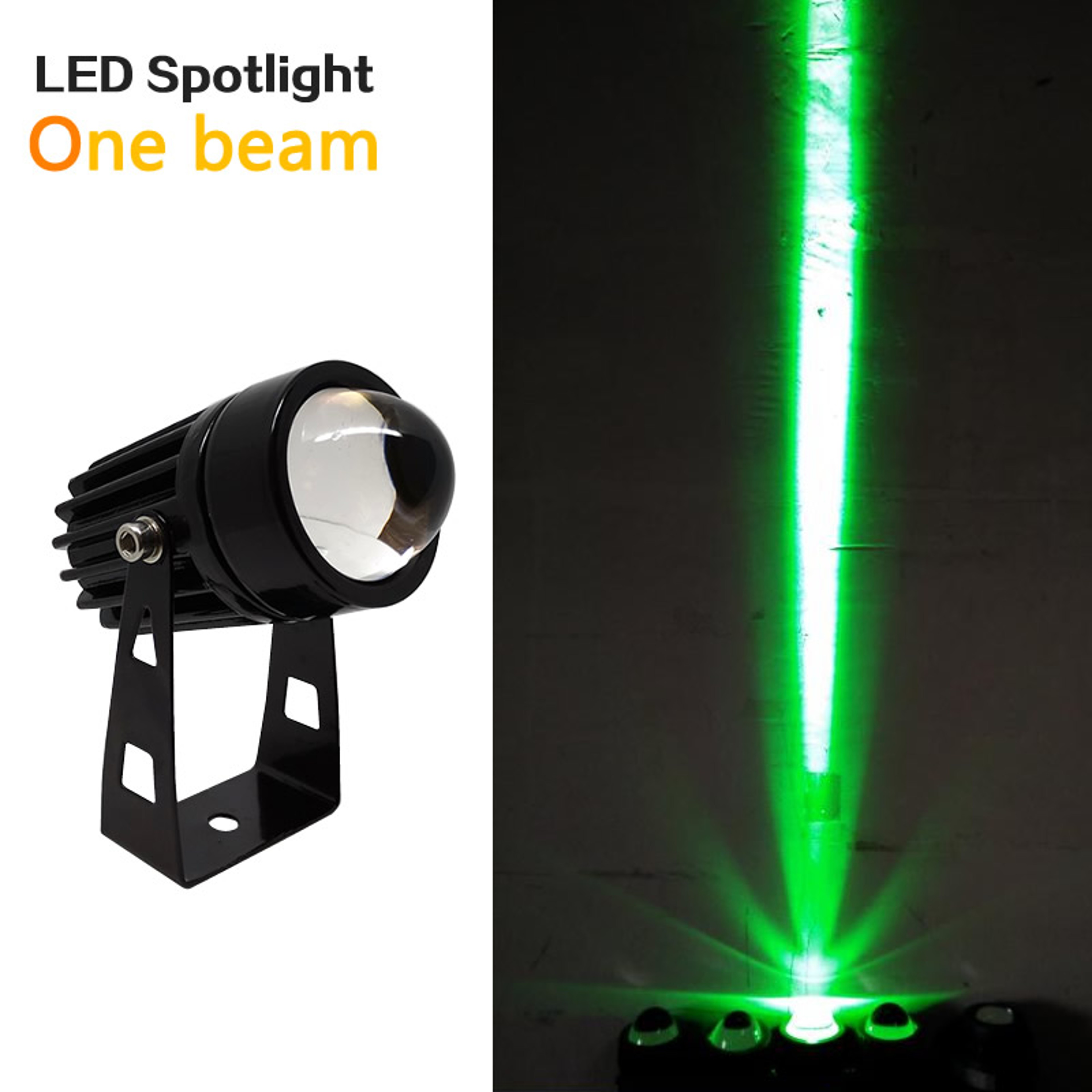 RGB Landscape Lighting, Waterproof One Beam Light, Red Green Blue Wall Light – view 7