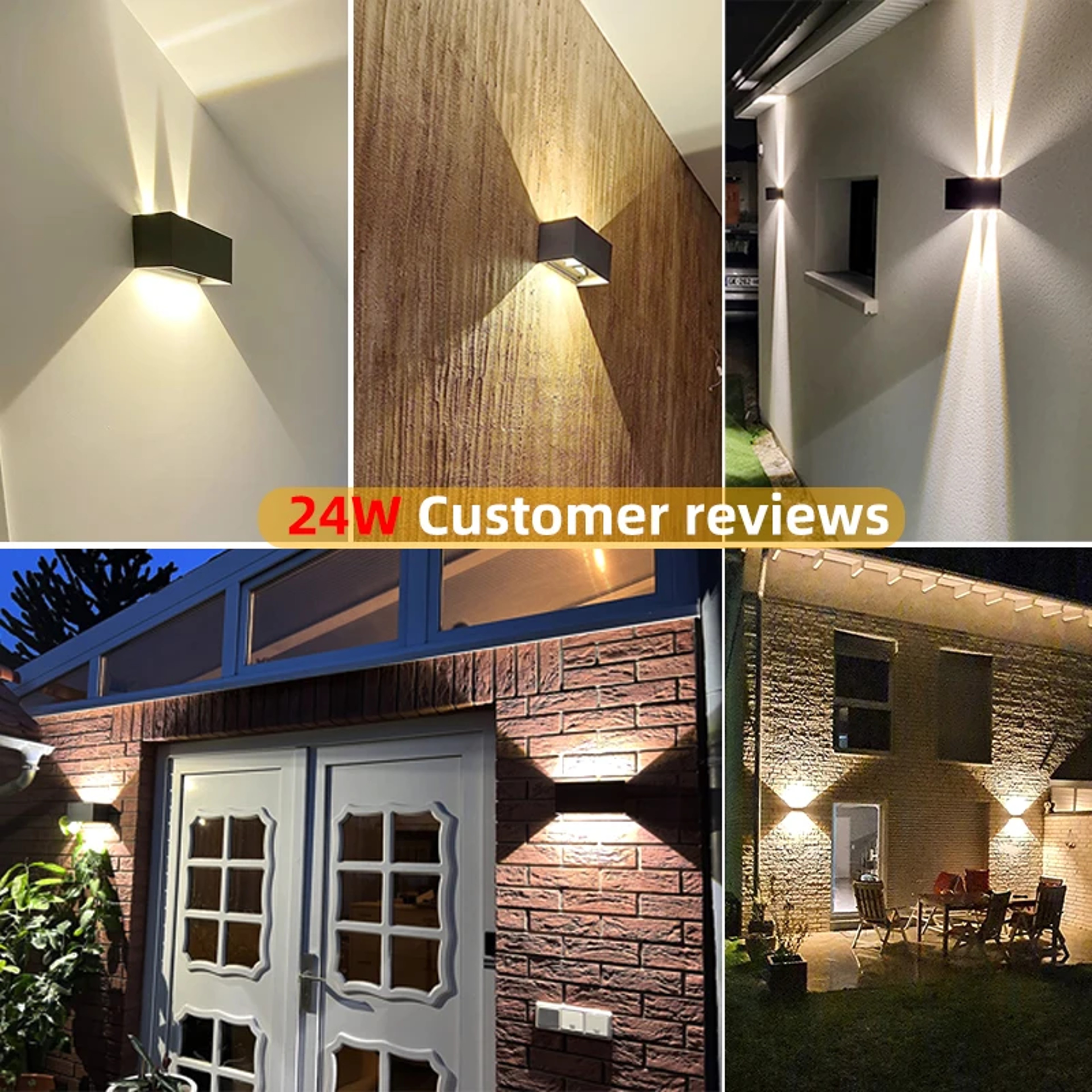 Garden Lights Living Room, Interior Wall Light Porch, Street Stairs Lighting for Home Decor – view 5