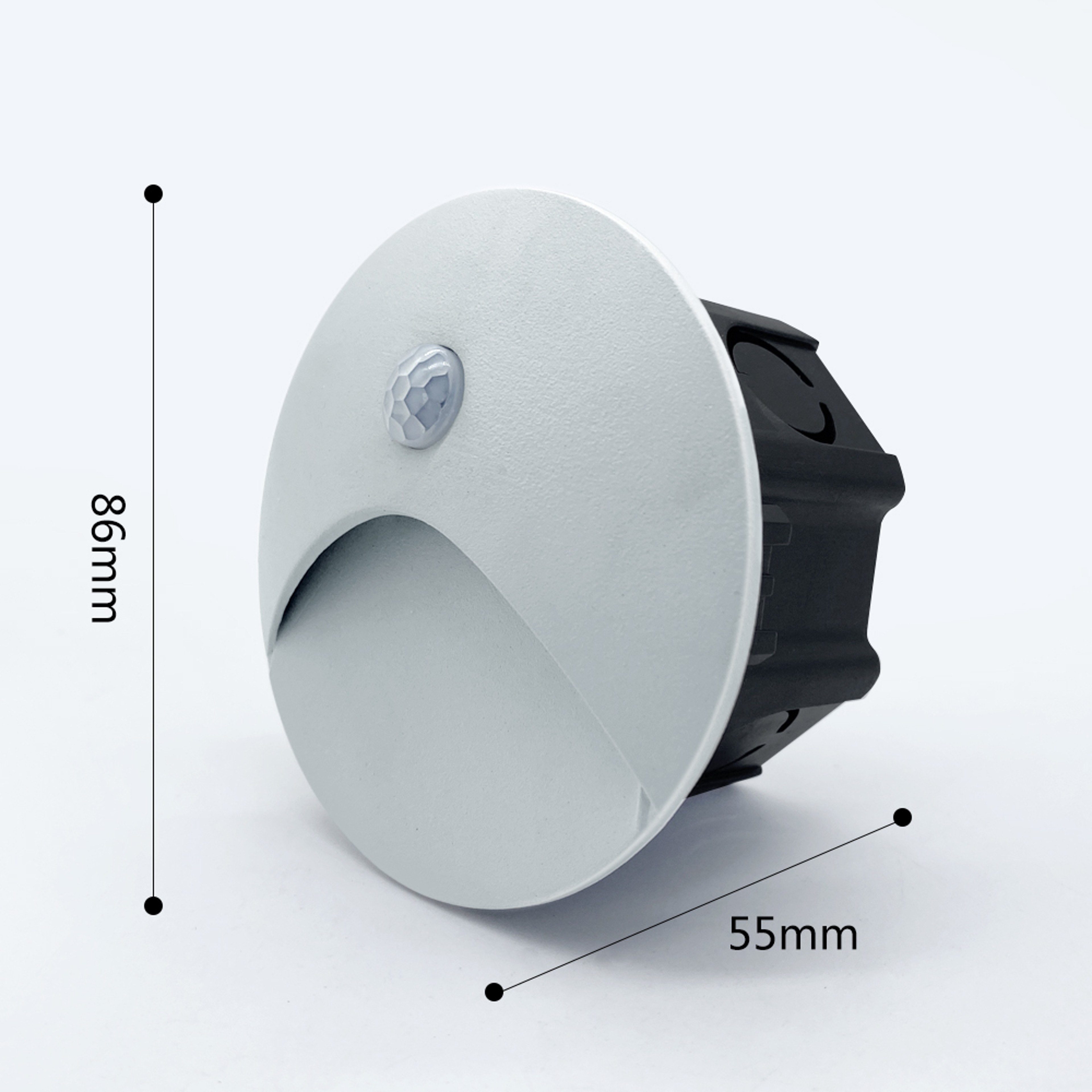 Lighting LED Sensor Embedded Wall Lamps Waterproof Outside Night Light For Steps 8