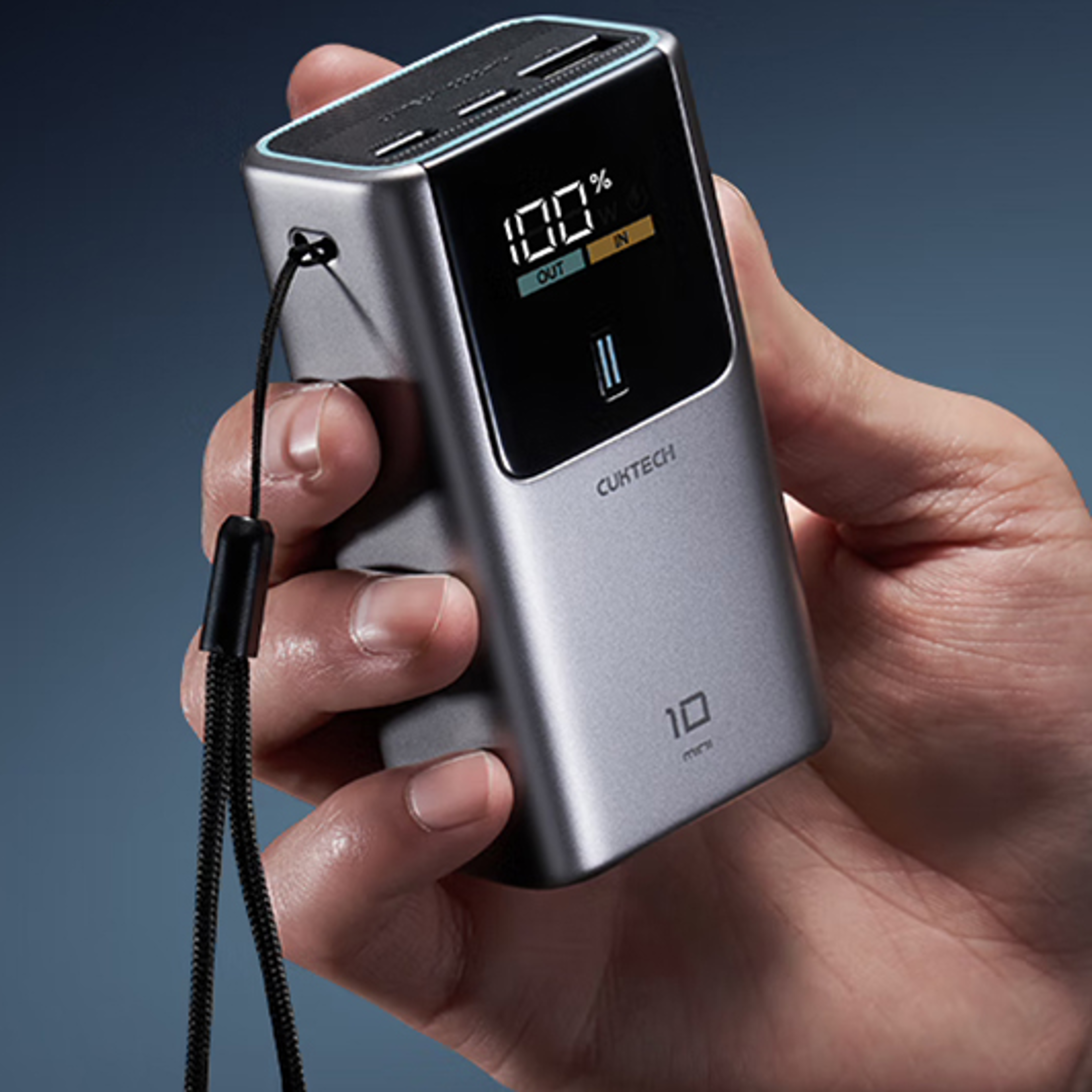 000mAh PB1055 55W MAX 2Port Output Portable Charger For iPhone 16 Xiaomi 15 Huawei
