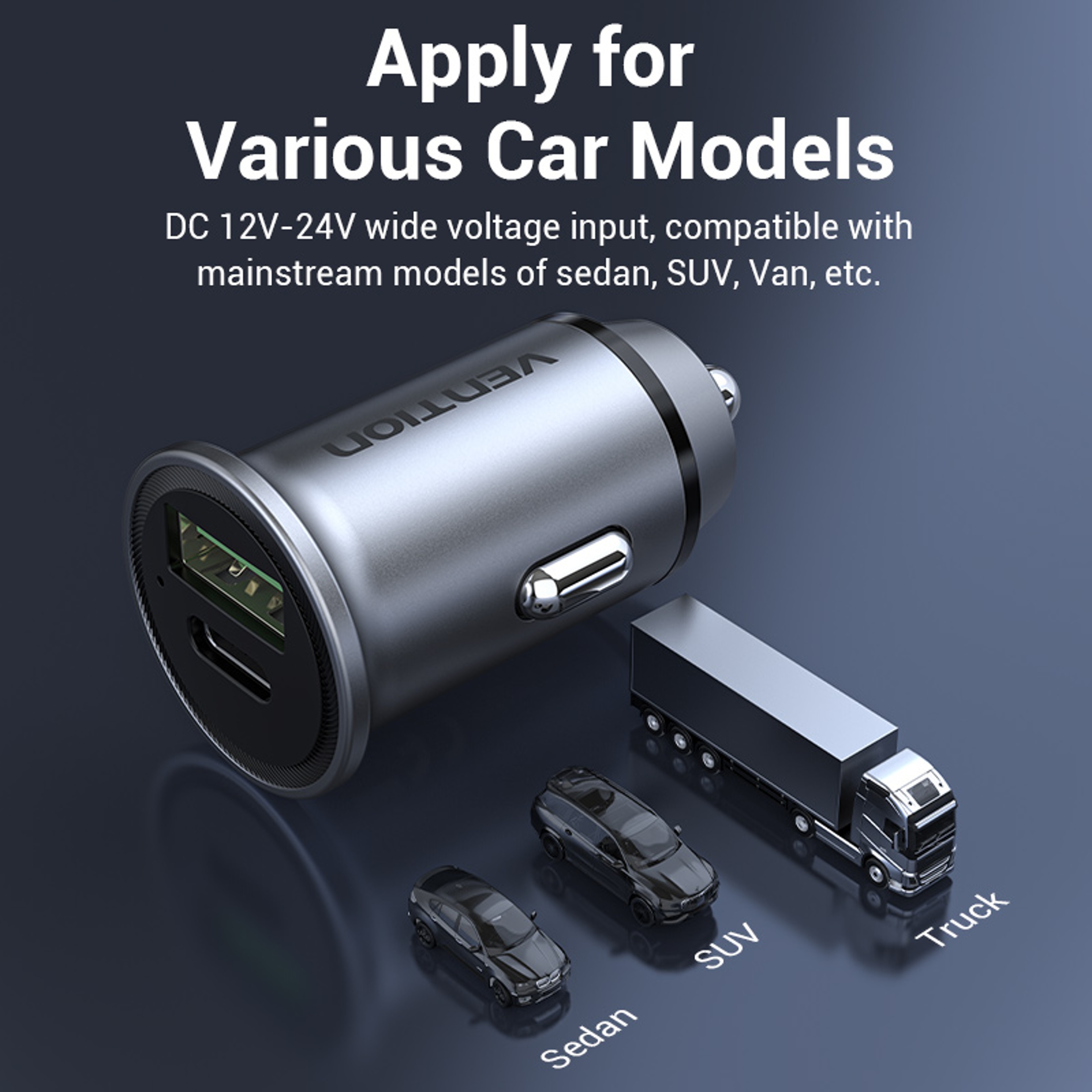 Fast Charging Car Phone Charge Car Charger Quick Charge PD For Xiaomi IPhone Pro Max 5