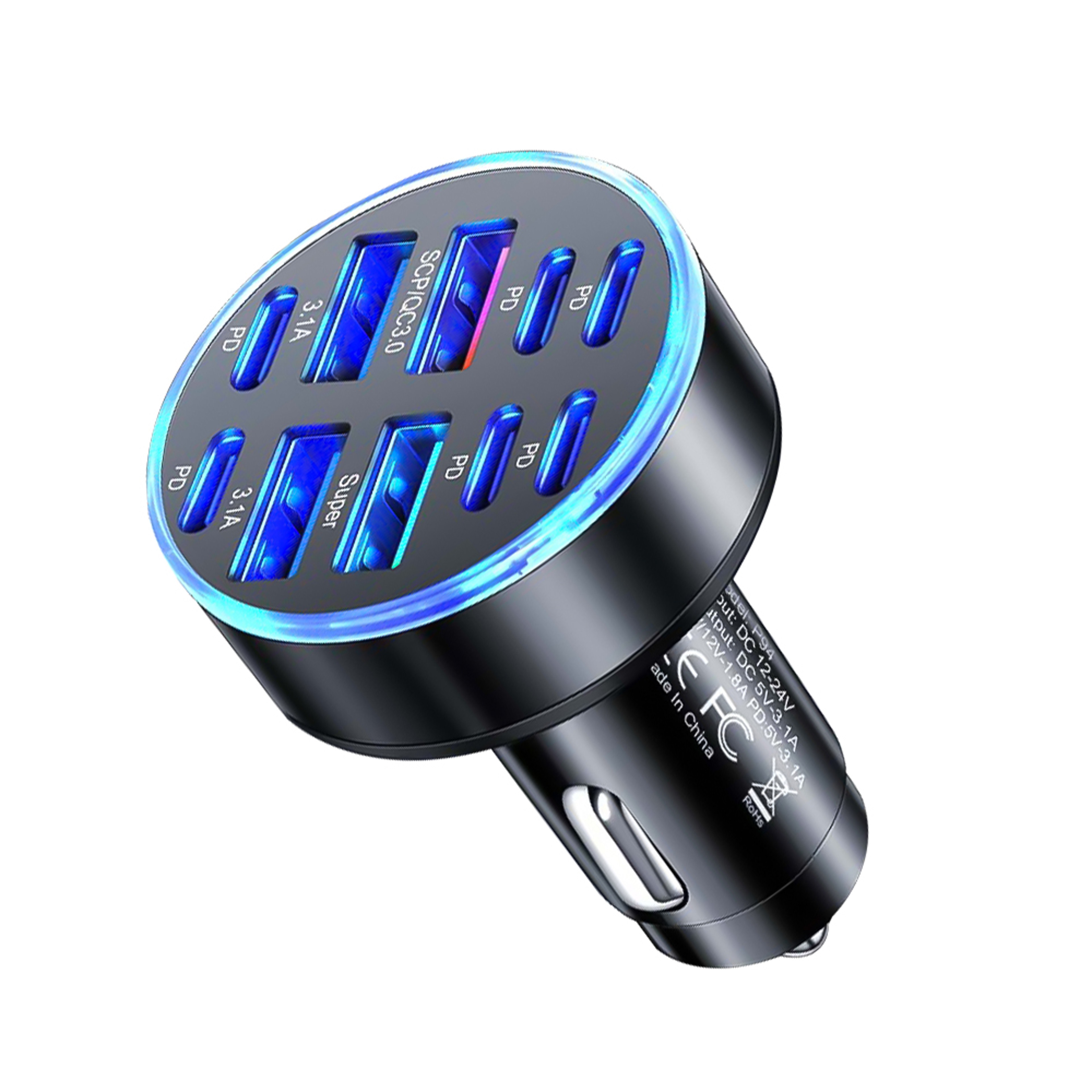 Fast Charging Car Charger Adapter for iPhone, Samsung, Huawei, Xiaomi, Quick Charge Car Phone Charger – view 7