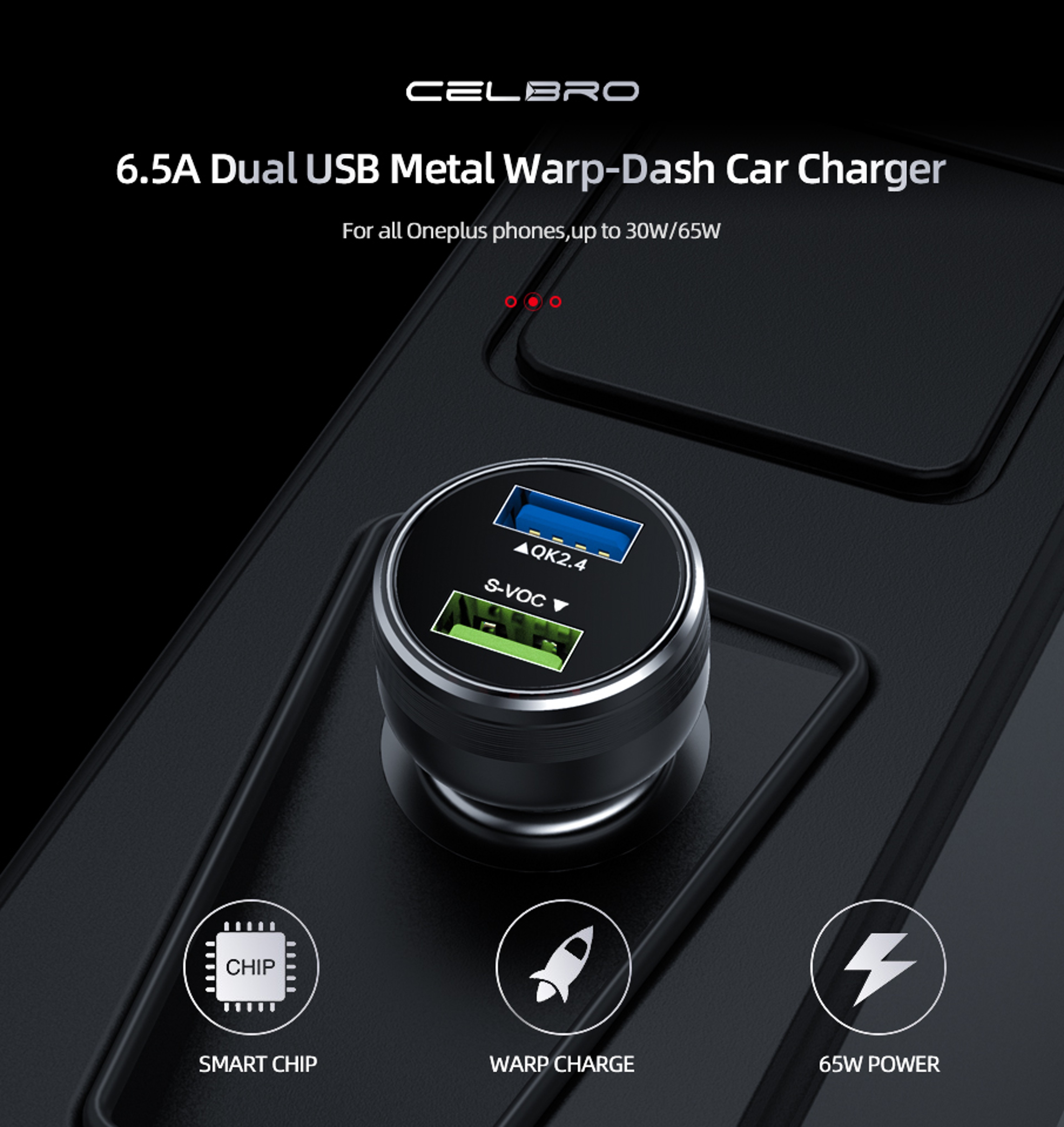 Super Fast Charge Dash One Plus Supervooc Warp Charge W High Speed Phone Charger 2