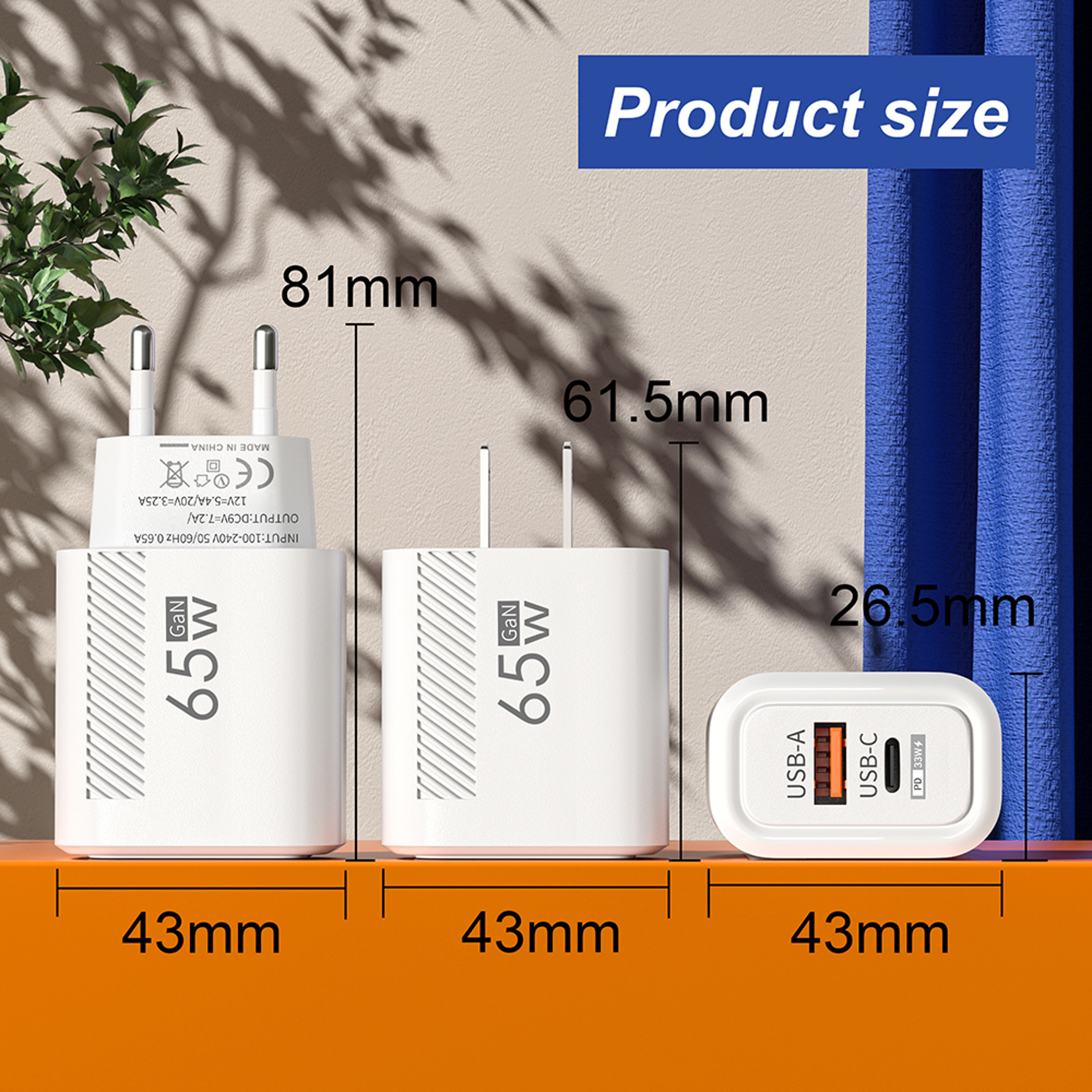 Quick Charge USB Adapter Fast Chargering Adapter For Samsung IPhone Xiaomi Huawei LG 4