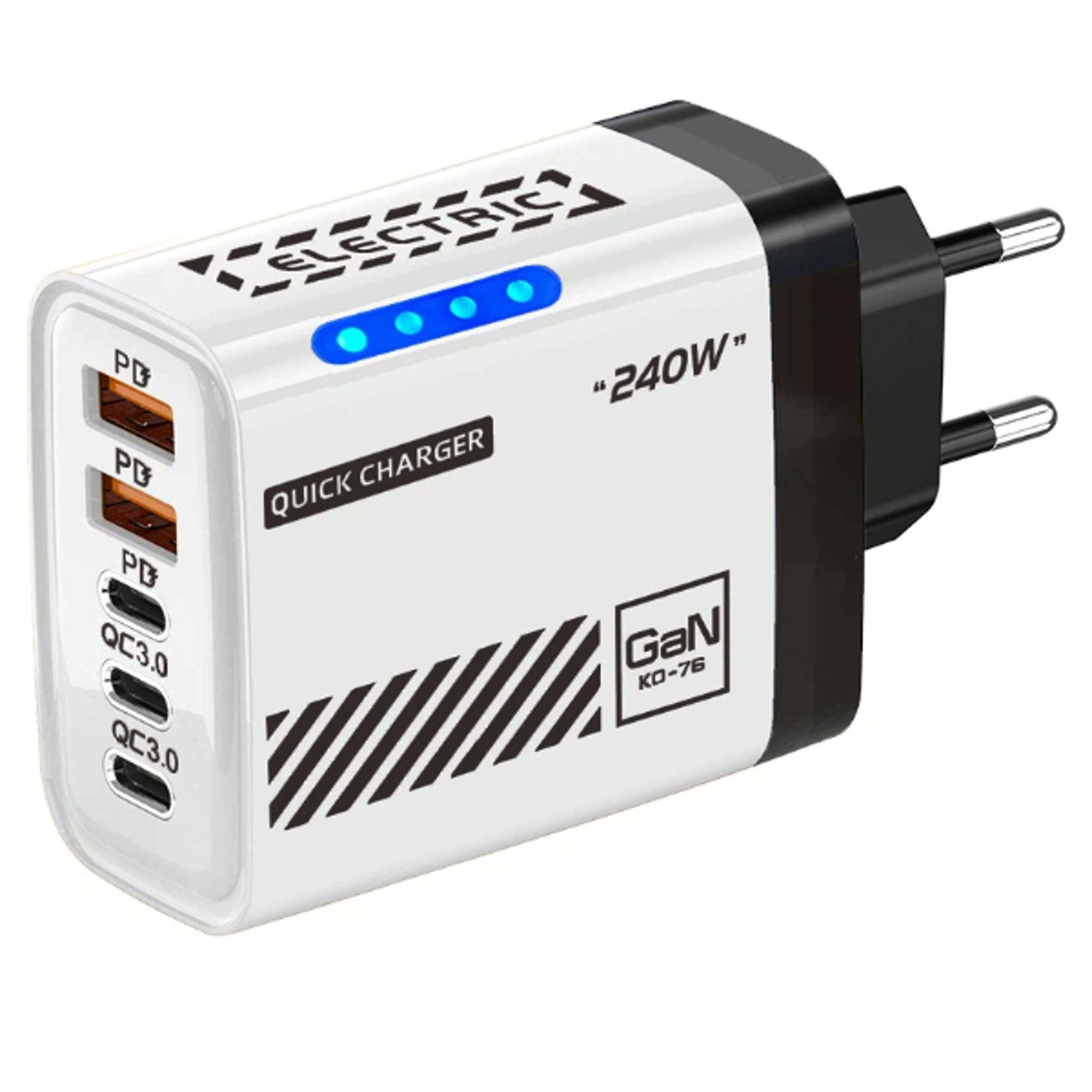 Fast Charging Adapter 10A USB To TypeC Cable 3PD 2 USB Charger For IPhone 16 15pro Desktop Laptop