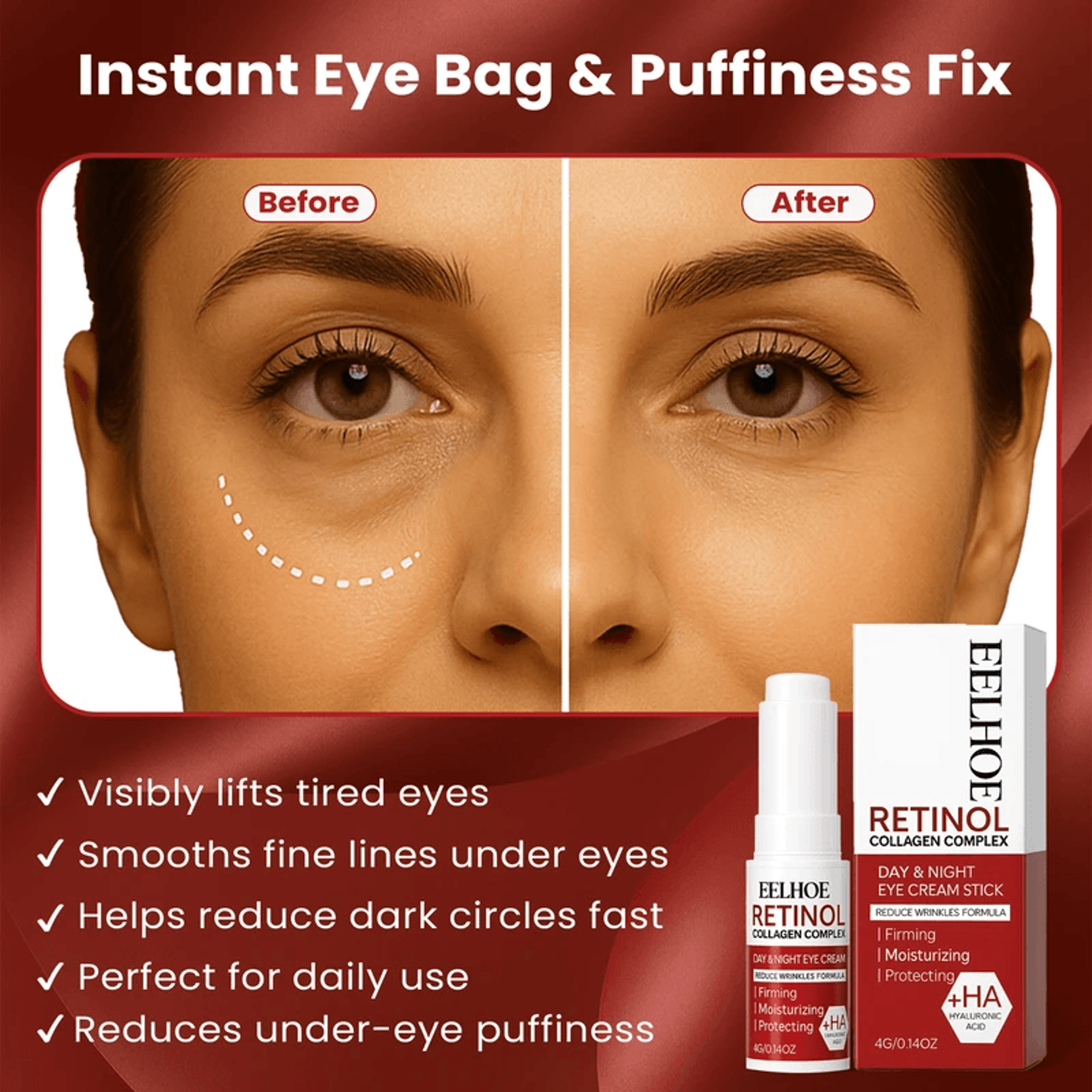 under eye cream before makeup