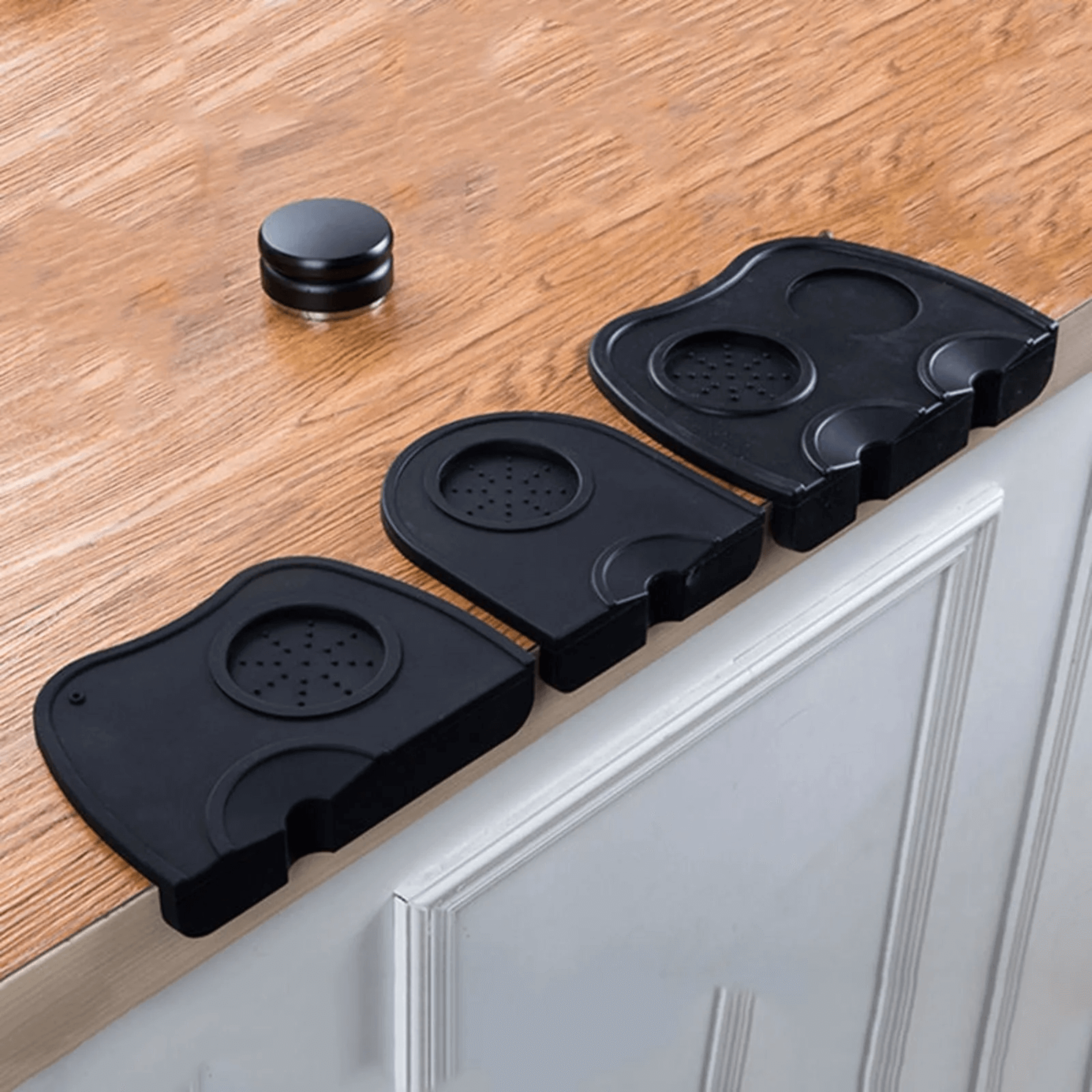 Coffee Tampers Mat, Silicone Tamper Holder, Anti-skid Barista Tamping Mat for Coffee – view 1