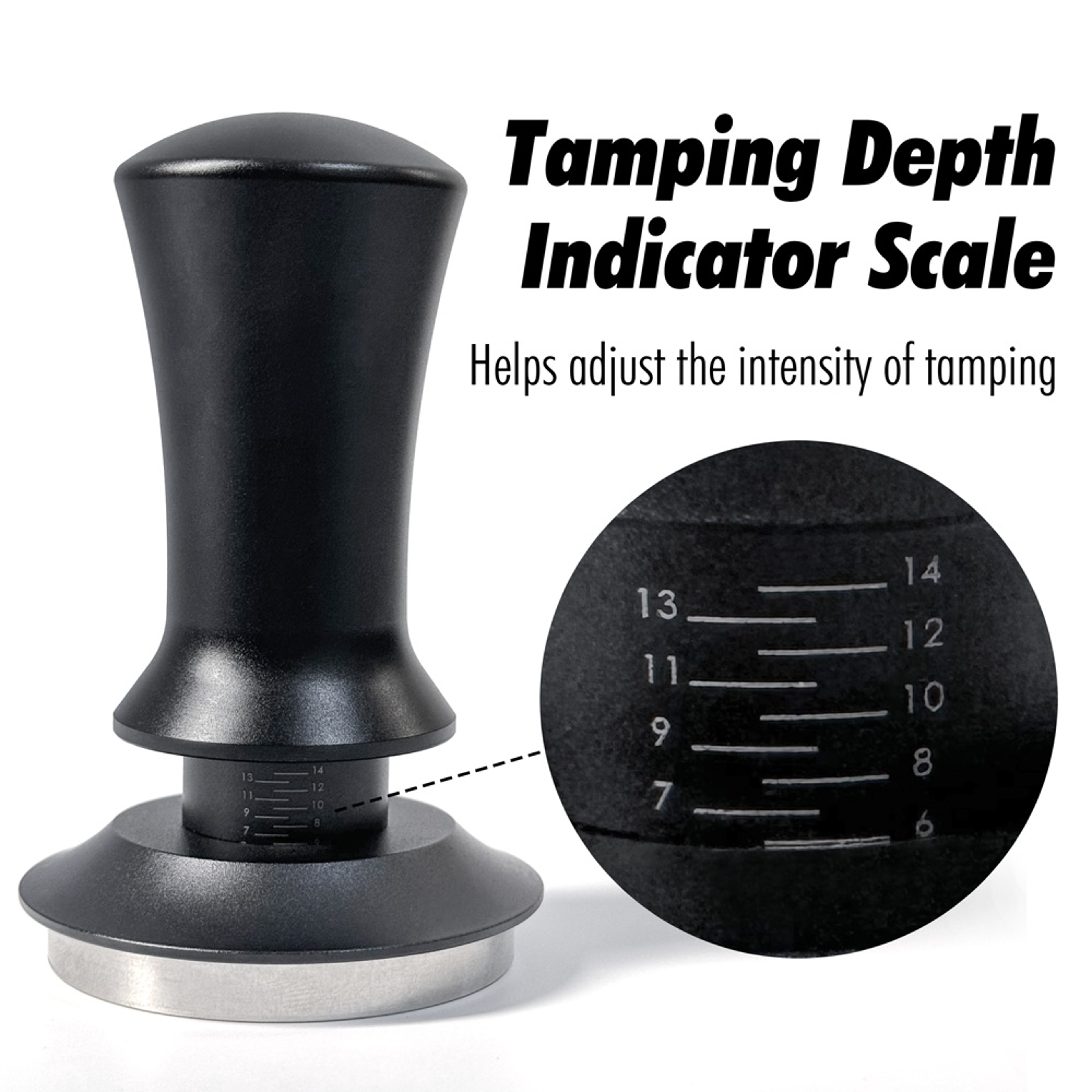 Calibrated Spring Loaded Espresso Accessories Ripple Base Leveling Constant Pressure Barista Tools 1