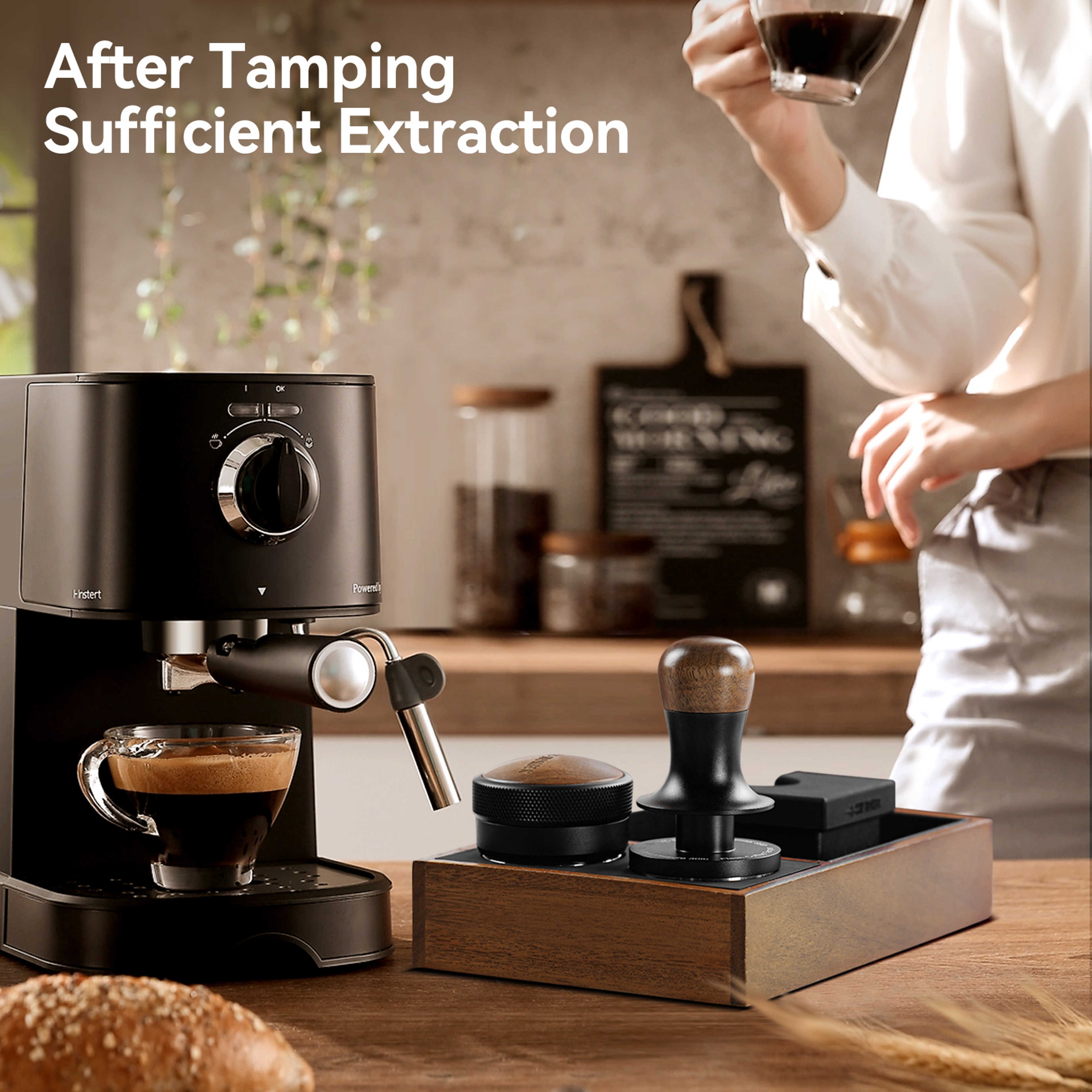 Espresso Feedback Coffee Distributor Leveler Tool For Barista Home Coffee Accessories 4