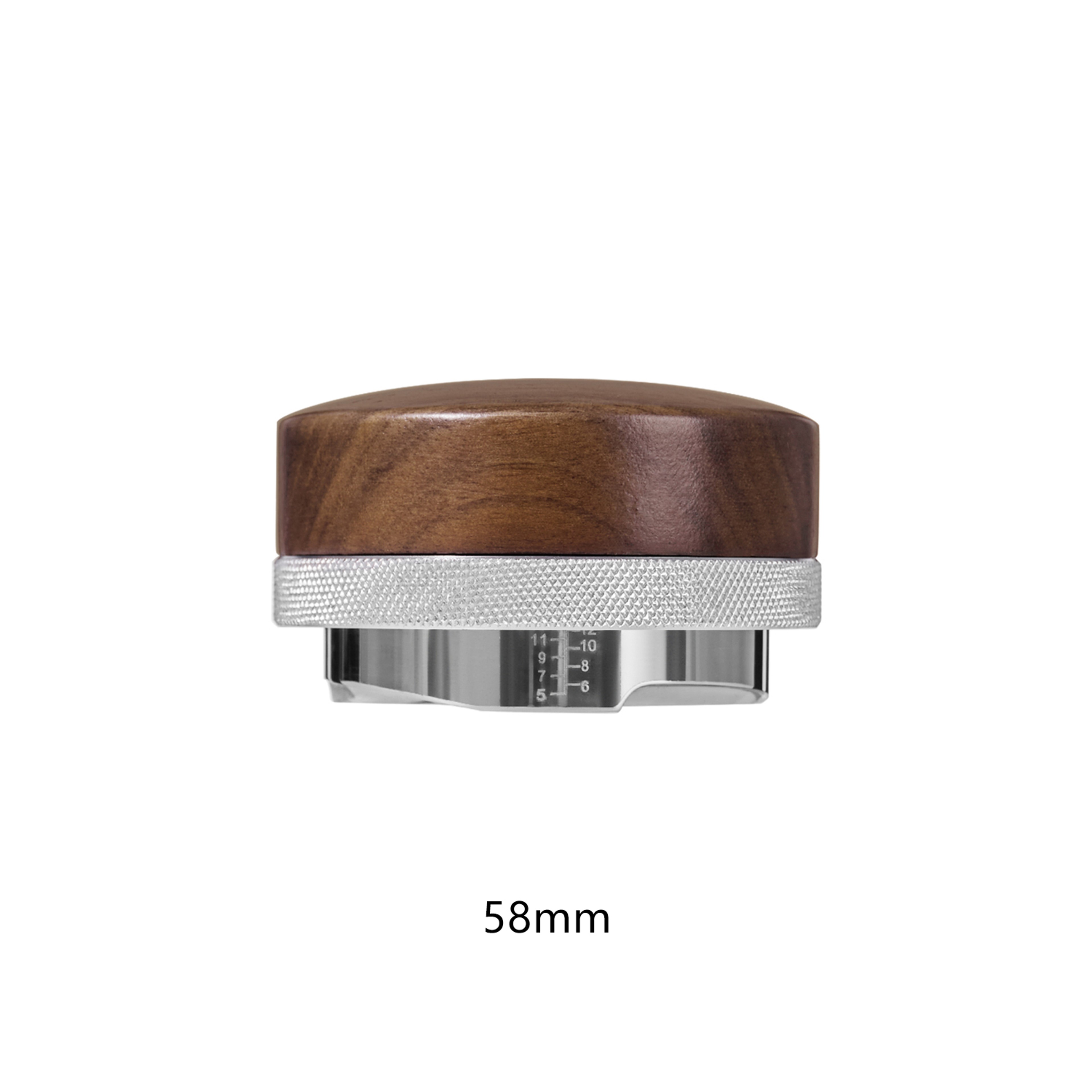 Espresso Coffee Distributor Walnu, Coffee Leveler Tool for Smooth and Even Grounds – view 8