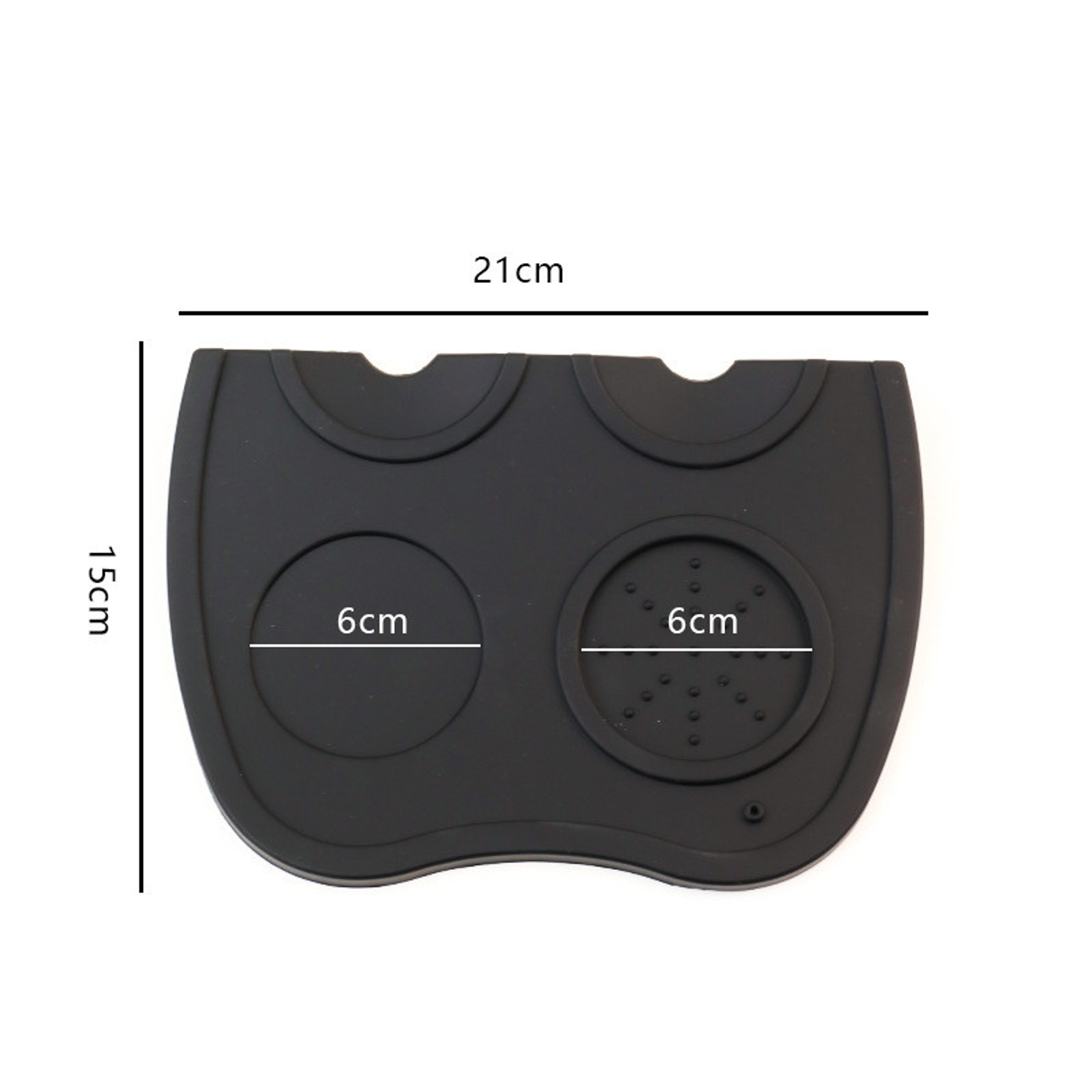 Anti-skid Silicone Coffee Tampers Mat, Tamper Holder Pad for Espresso Station Barista Coffeeware – view 8