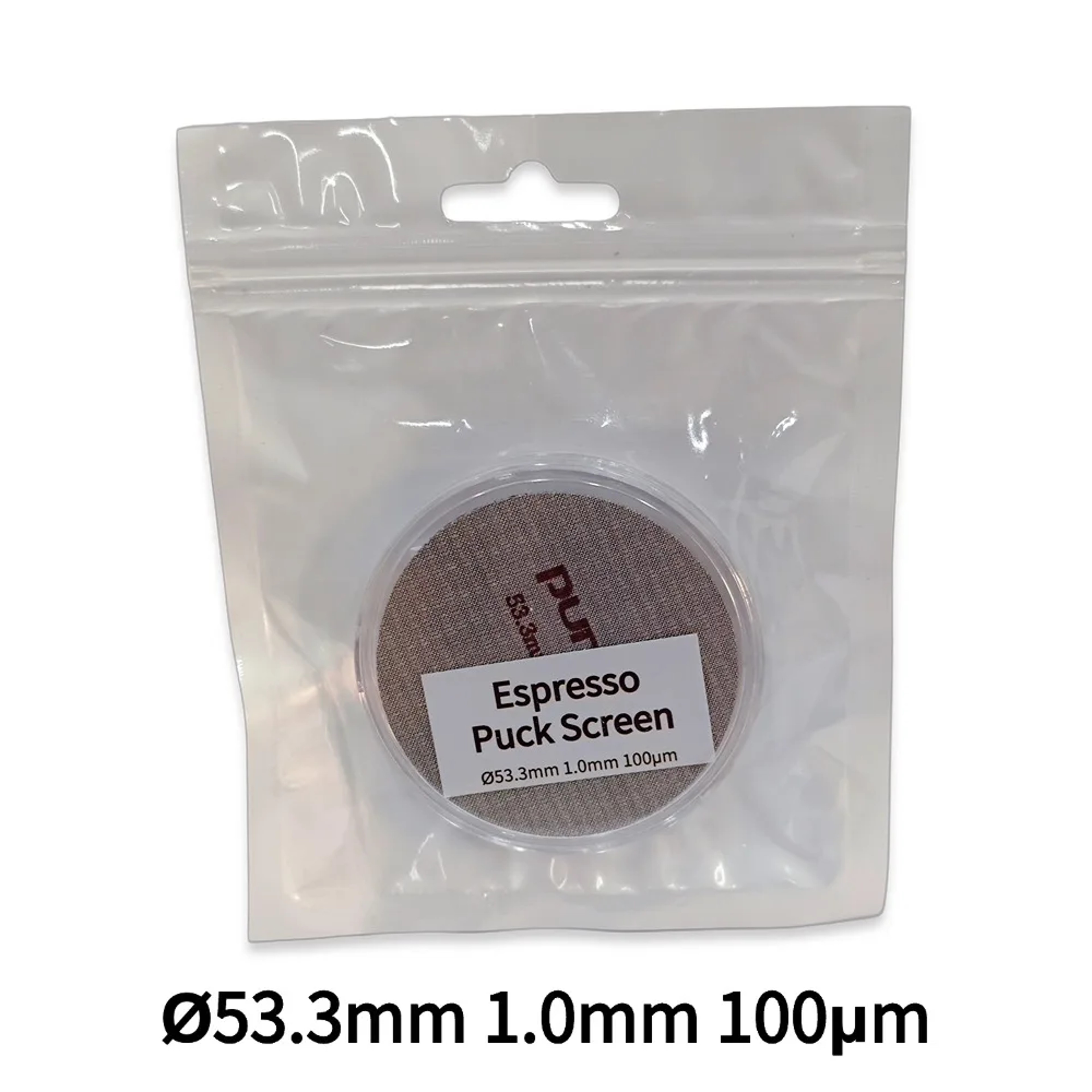 Foodgrade Stainless Steel Espresso Filter Professional Barista Espresso Puck Screen 7
