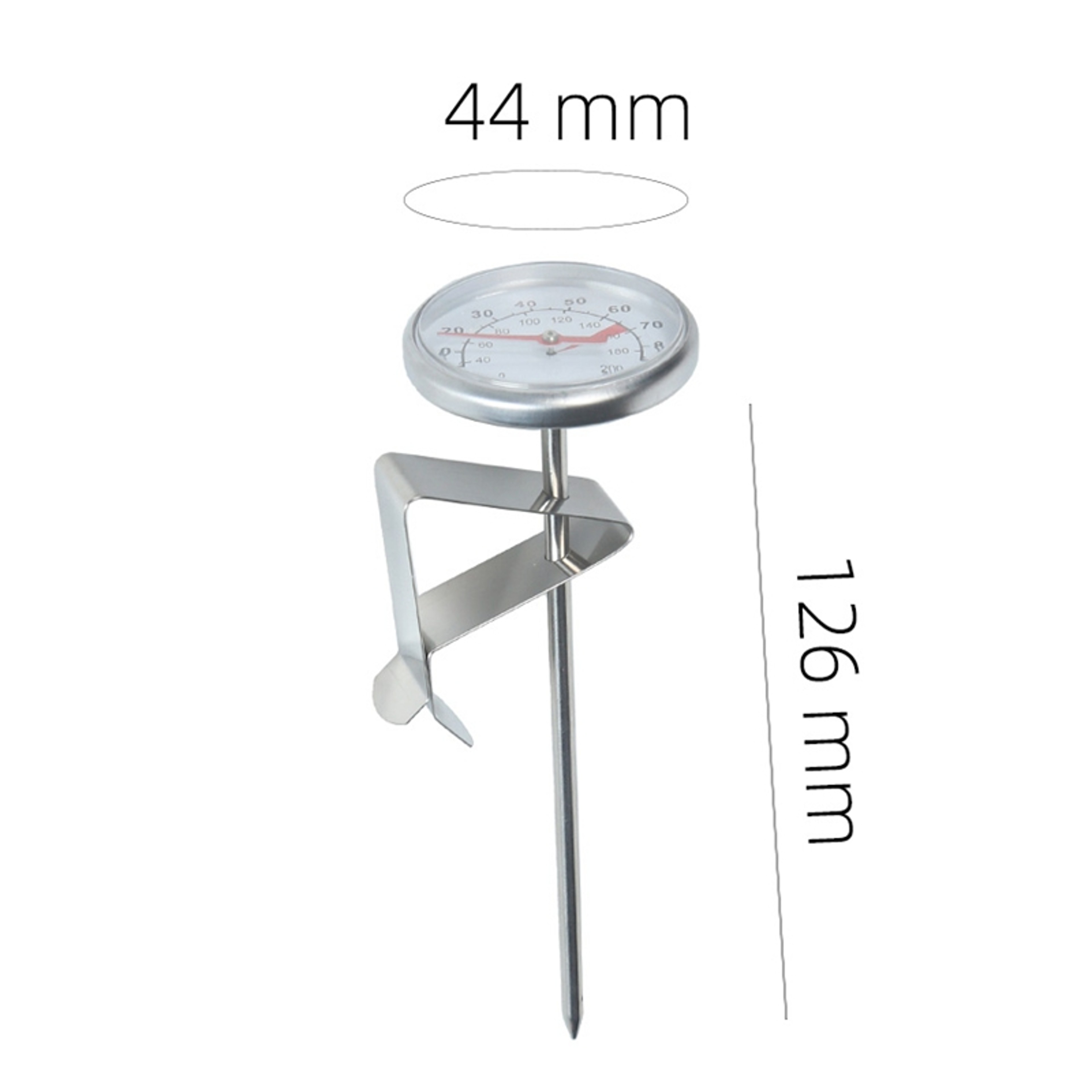 Professional Coffee Pot Thermometer, Milk Frothing Jug, Kitchen Temperature Measuring Tool – view 2