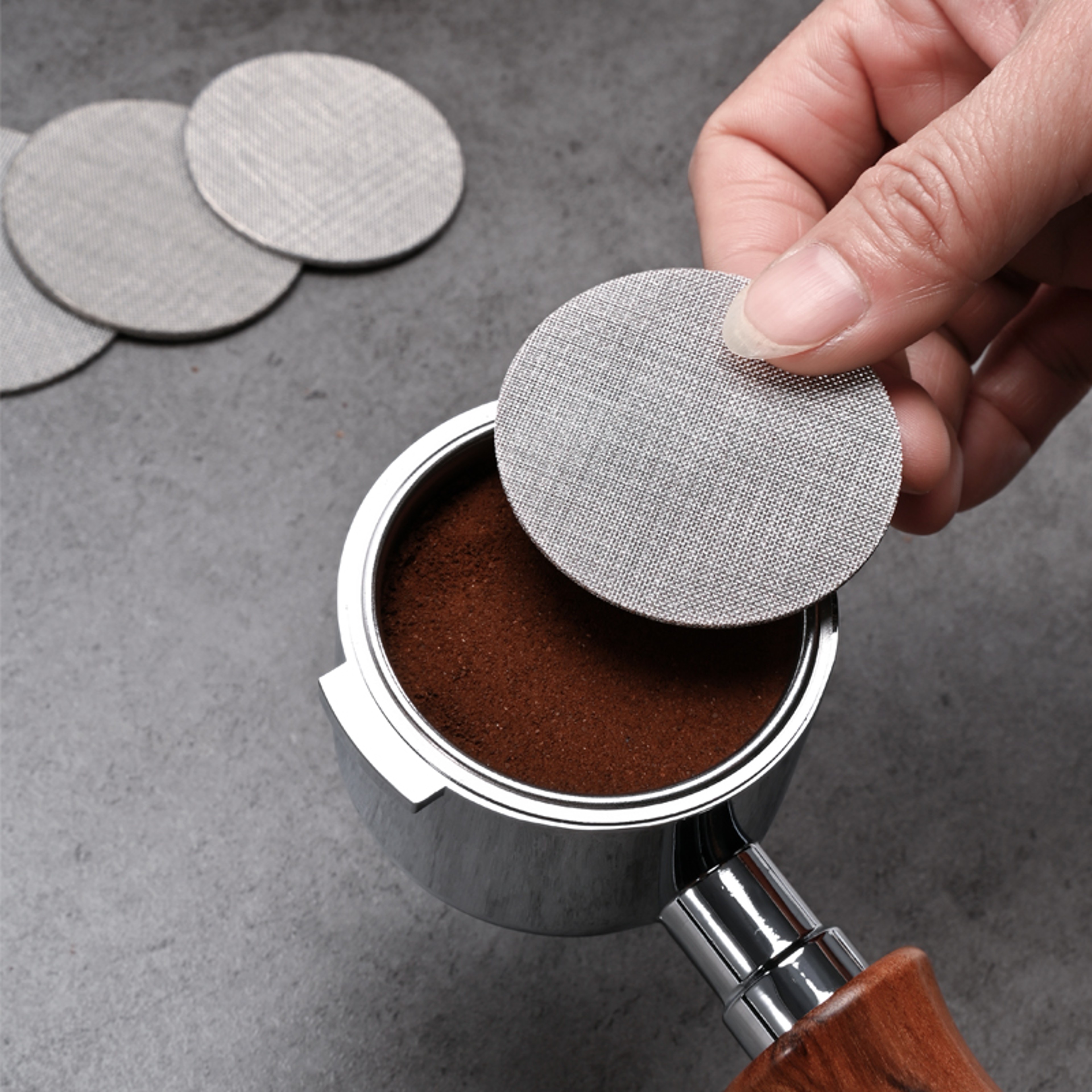 Reusable Screen Metal Coffee Filter Espresso Portafilter Tool For Barista HighQuality Filter For Es 1