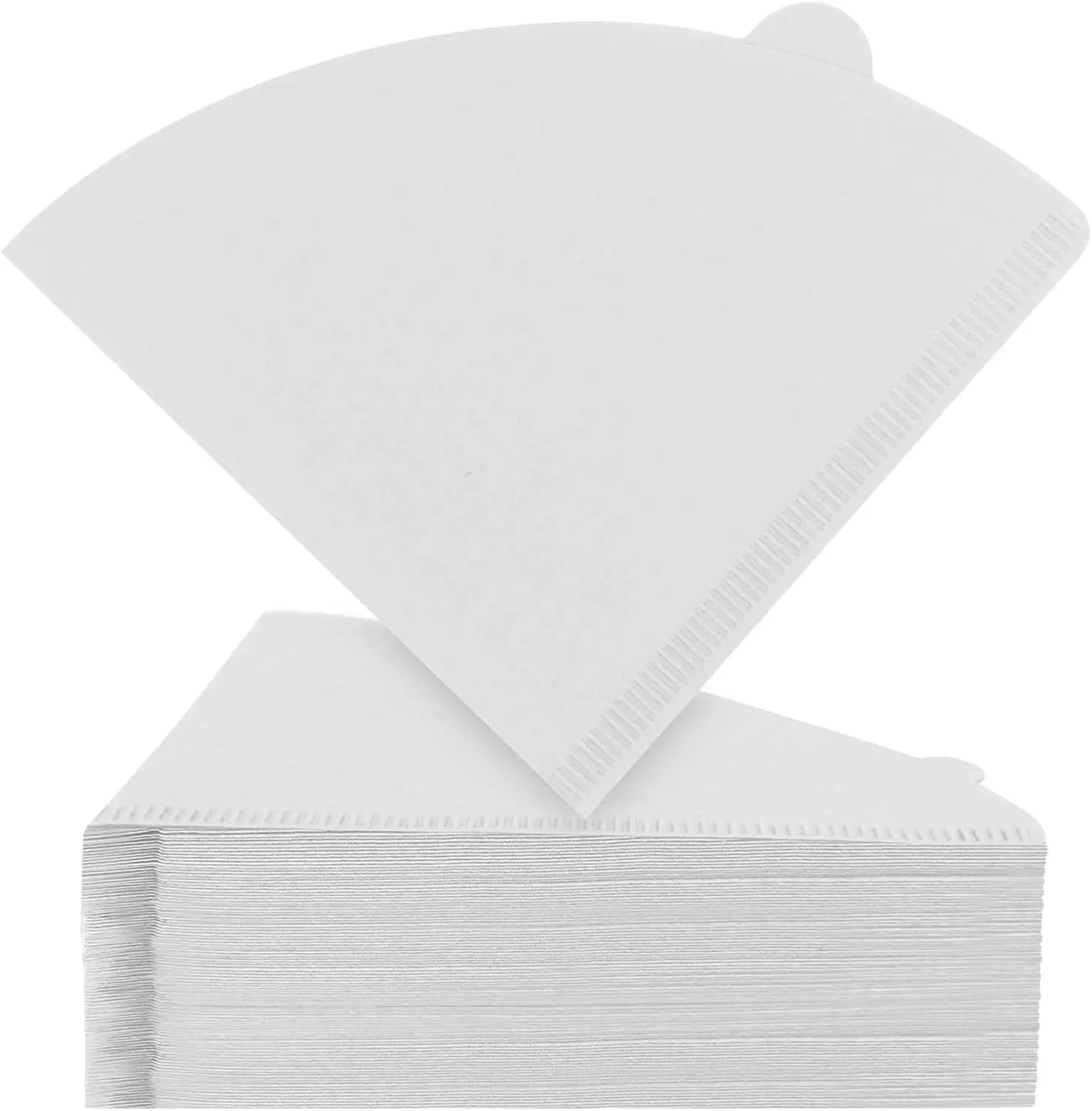 Natural Wood Fiber Holder Disposable Conical Filter Paper, Perfect for Manual Coffee Brewing – view 5