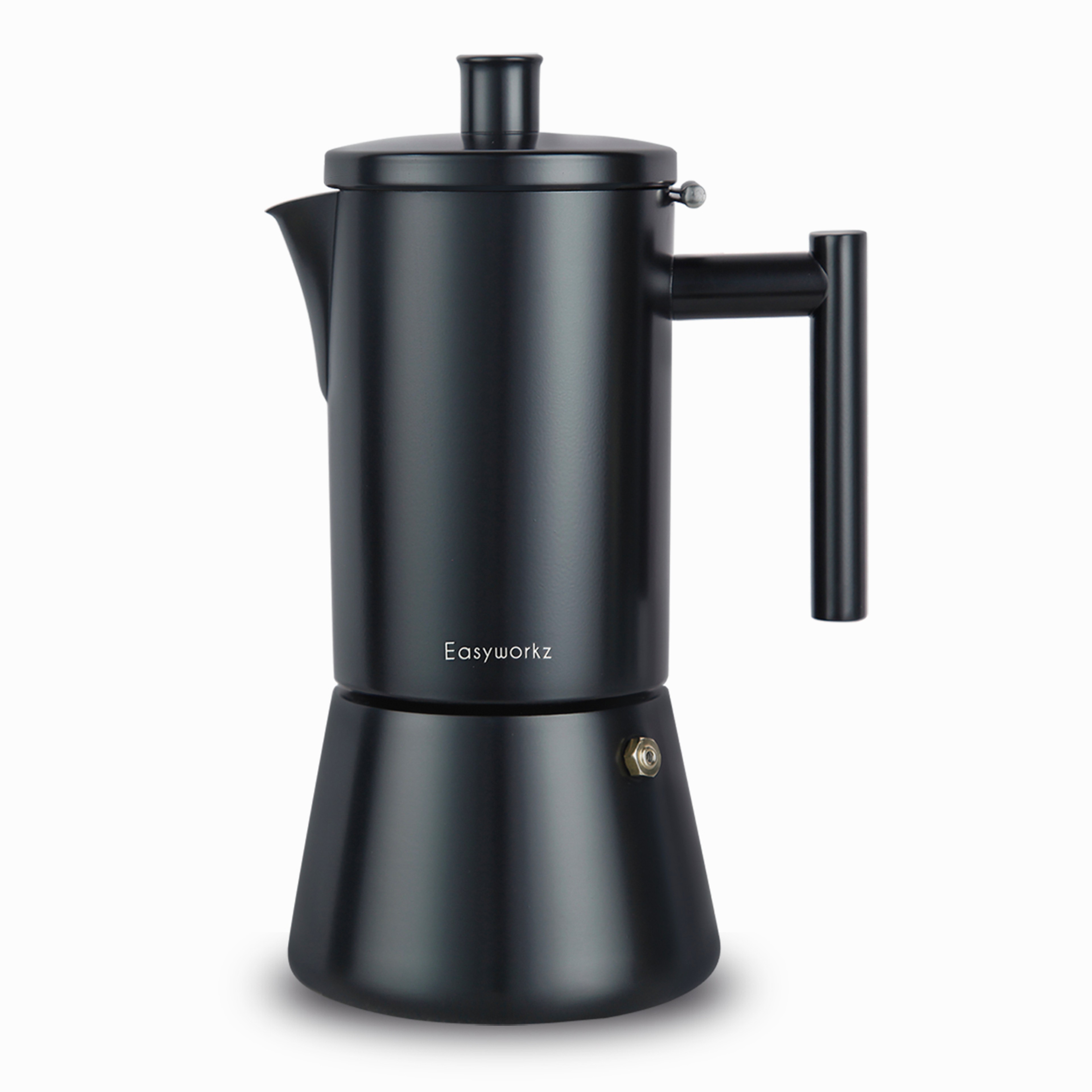 Italian Coffee Machine Maker, Stainless Steel Stovetop Espresso Maker, Induction Moka Pot – view 8