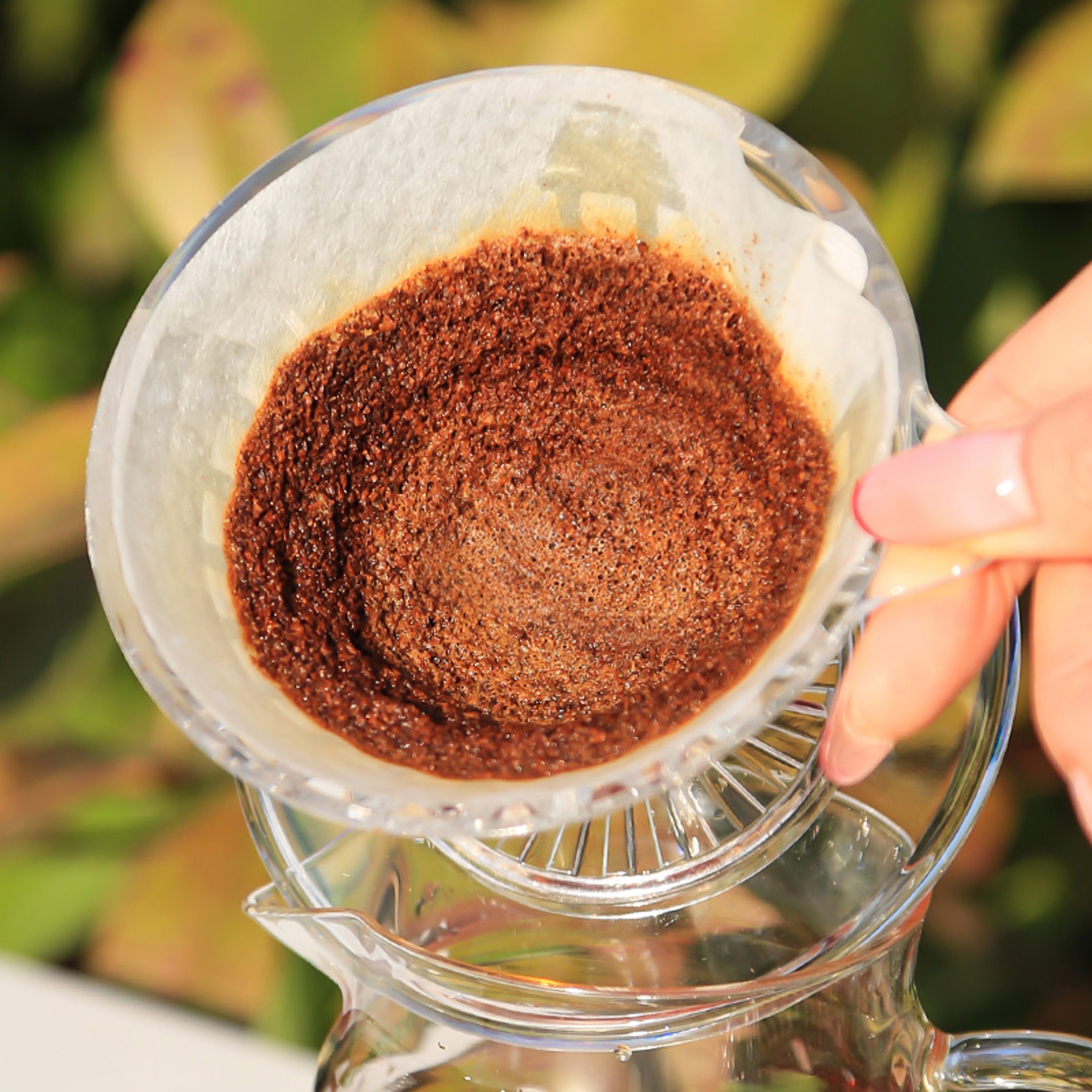 Reusable Coffee Maker Glass Slow Brewing Accessories Pour Over Coffee Dripper 5