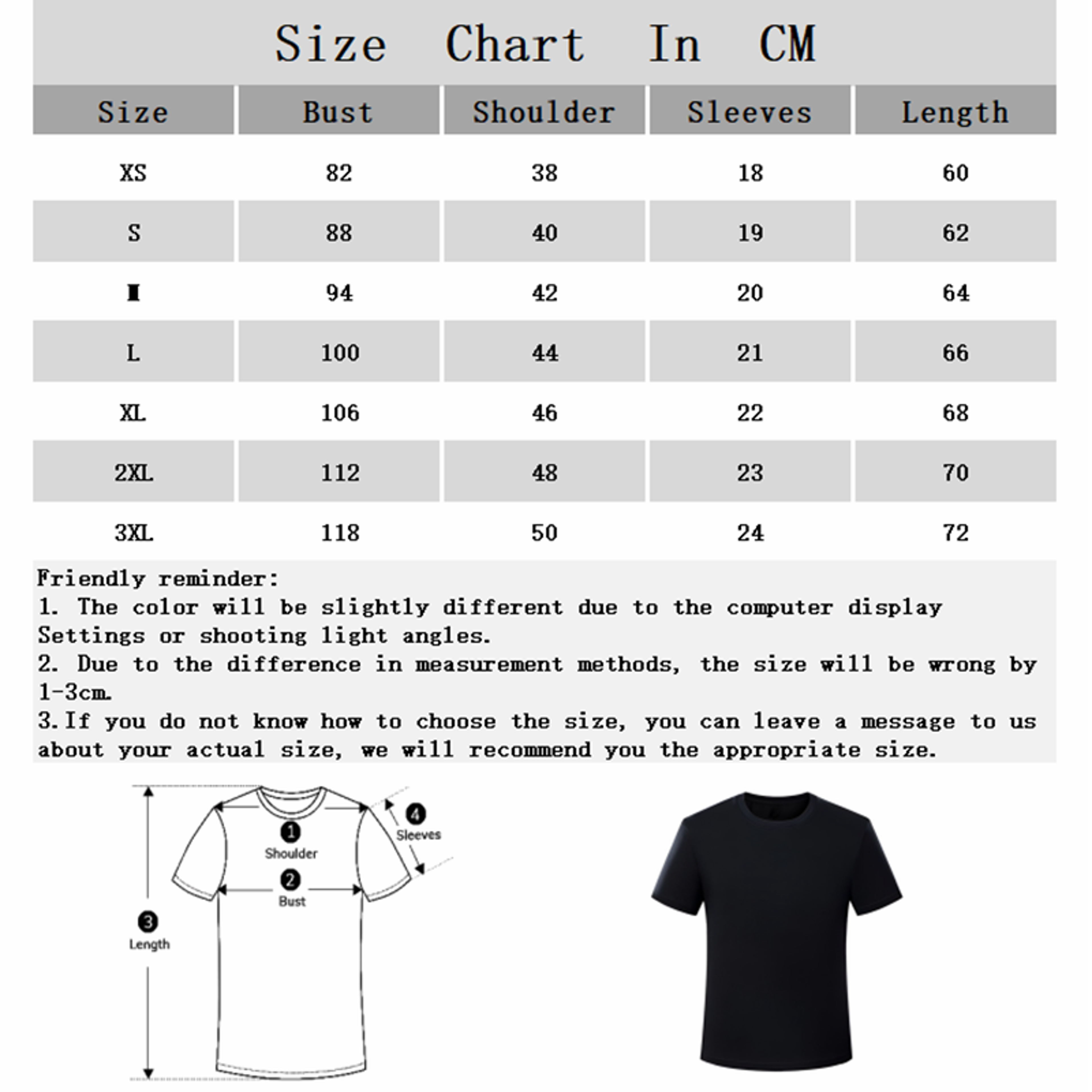Black & White Grams Heavy T-shirt Casual Comfortable O-neck Tee for Women, Stylish Apparel – view 6