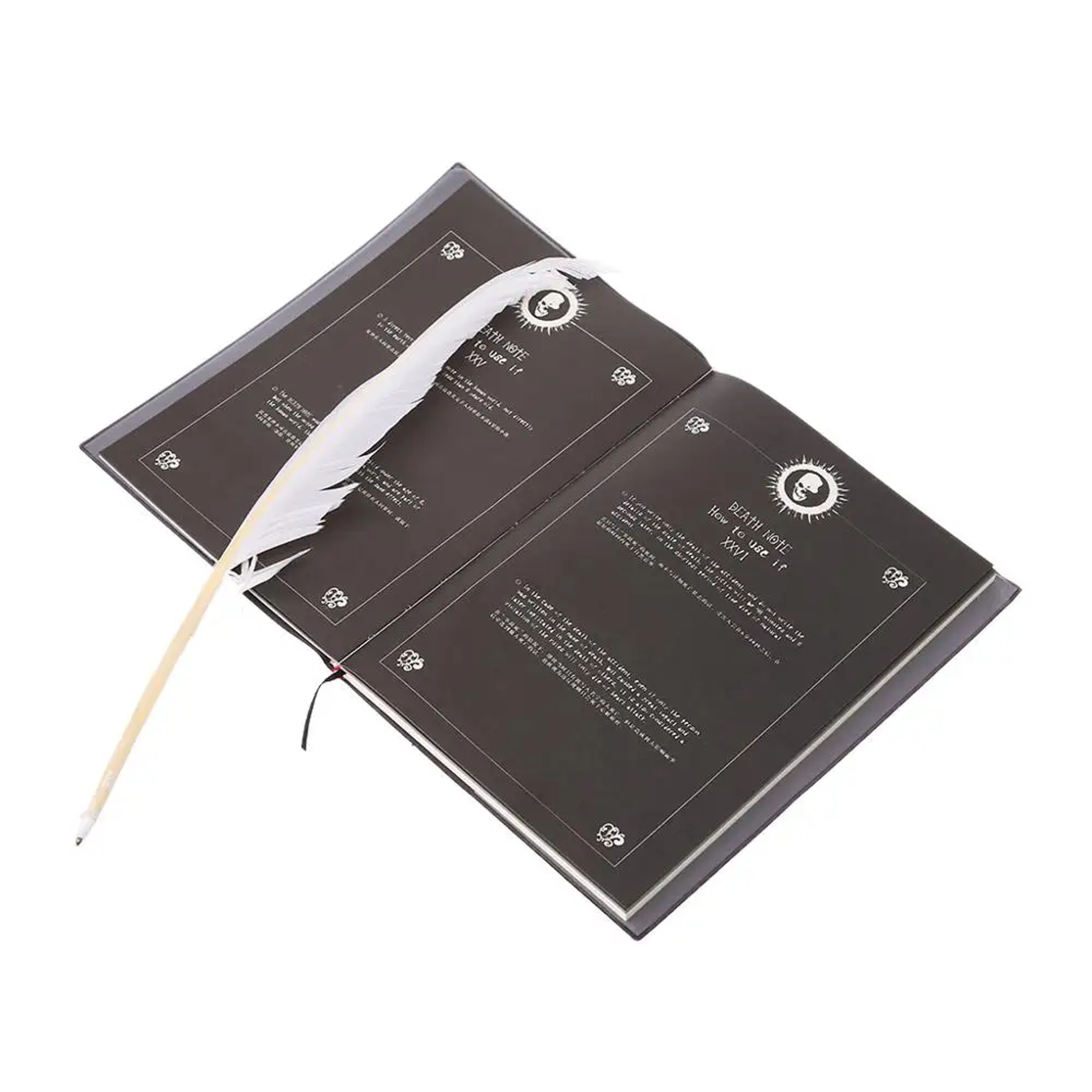Anime Themed Death Note Notebook School Writing Journal Diary Cosplay Prop For Fans 3