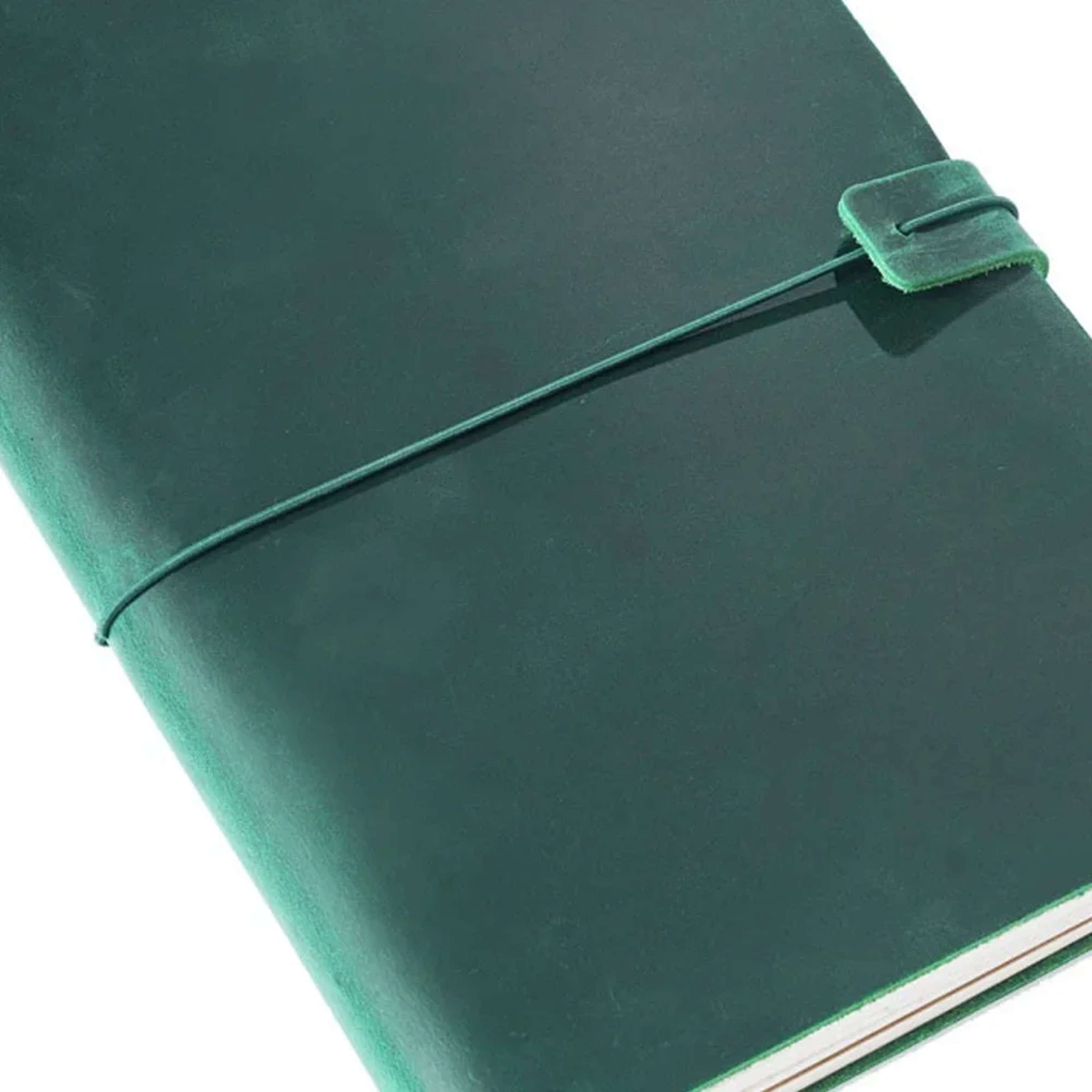 Vintage Cowhide Genuine Leather Travel Notebook Cover, Handmade Journal Planner – view 10