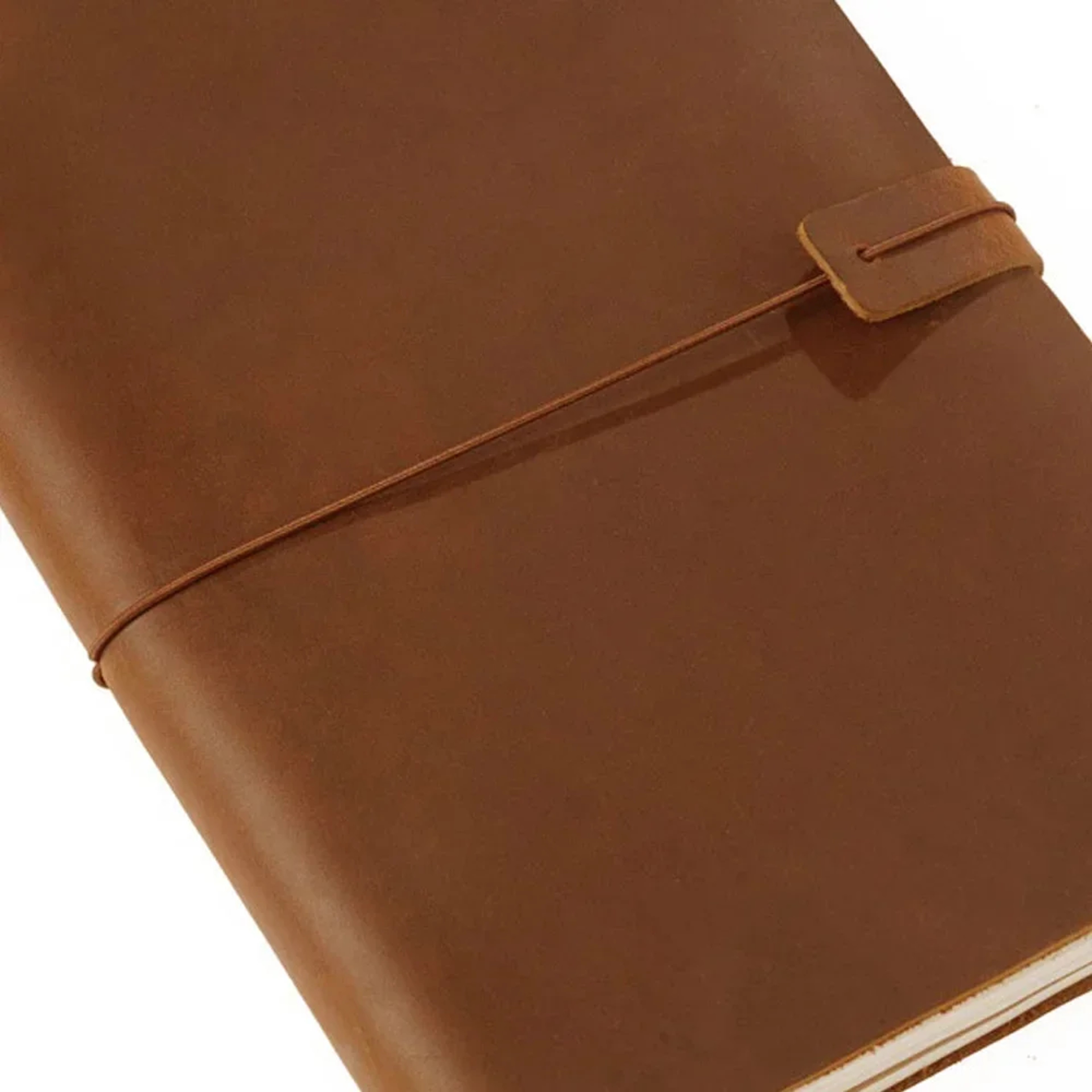 Vintage Cowhide Genuine Leather Travel Notebook Cover, Handmade Journal Planner – view 13