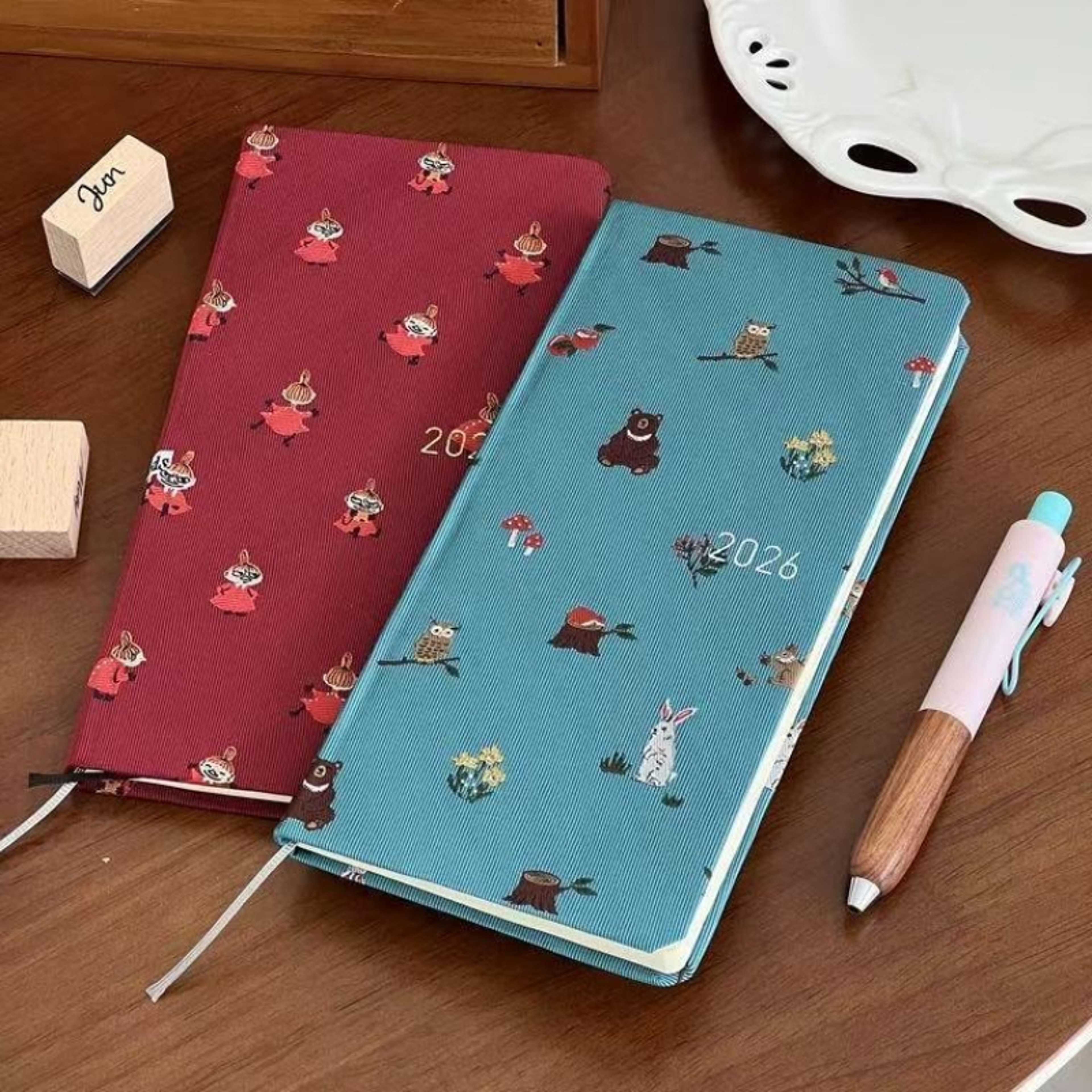 Cute Wildlife Design Study Schedule  Habit Tracking For Students 2