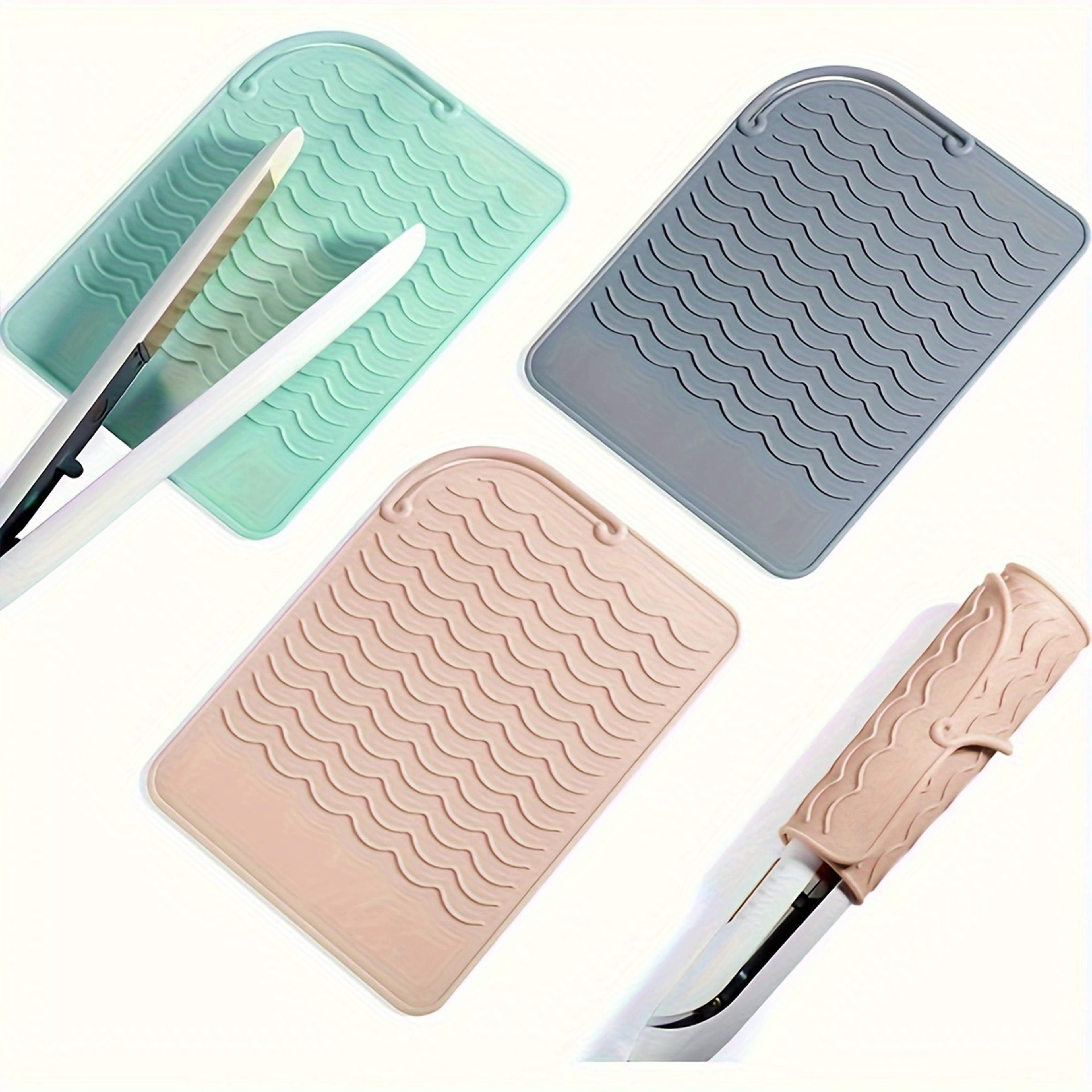 Portable Styling Heat Mat, Heat Resistant Mat for Hair Styling Tools, Pad for Curling Irons and Straighteners – view 5