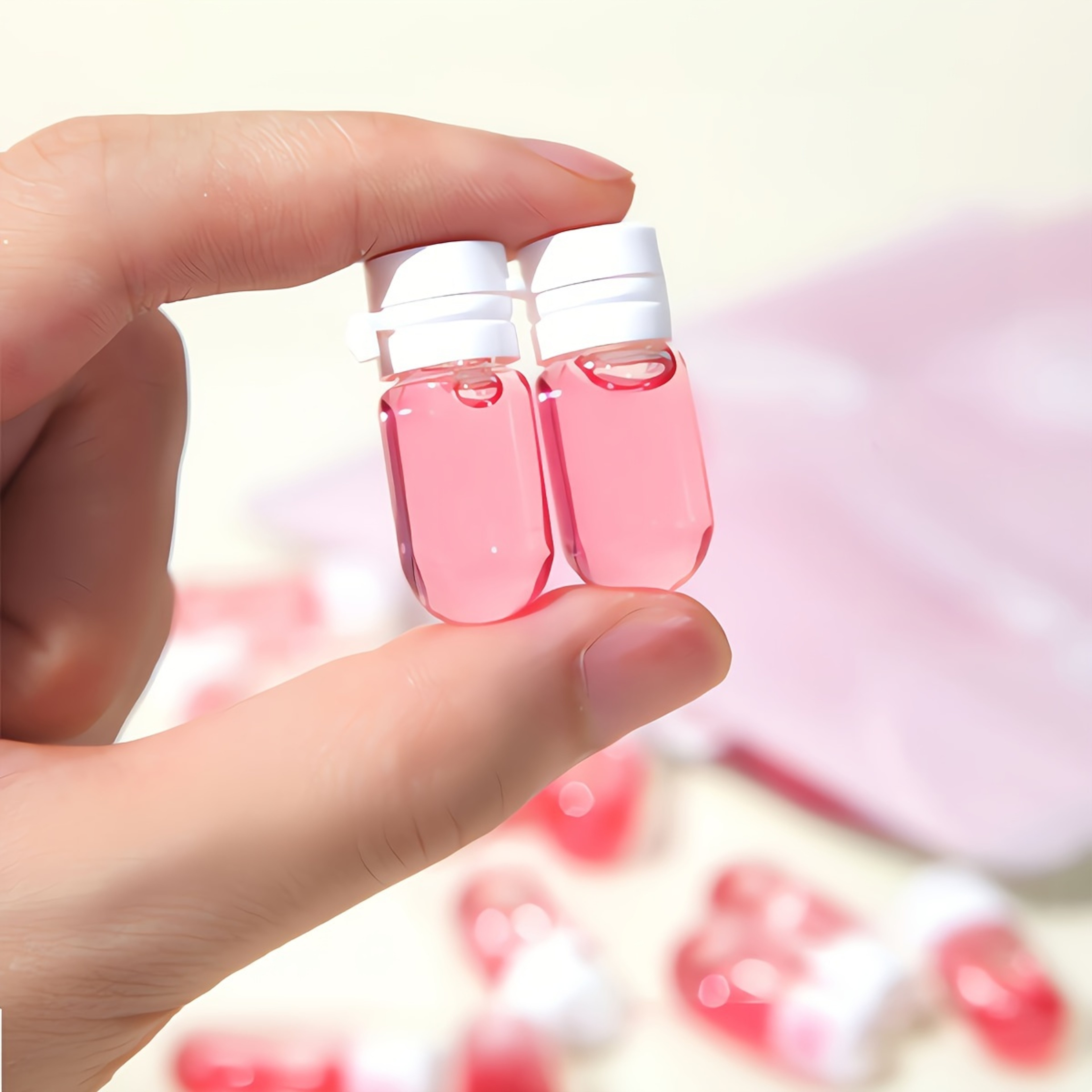 Portable Travel Bottle For Makeup Remover  Lotion FlipTop Dispenser For Essence Bottles 0
