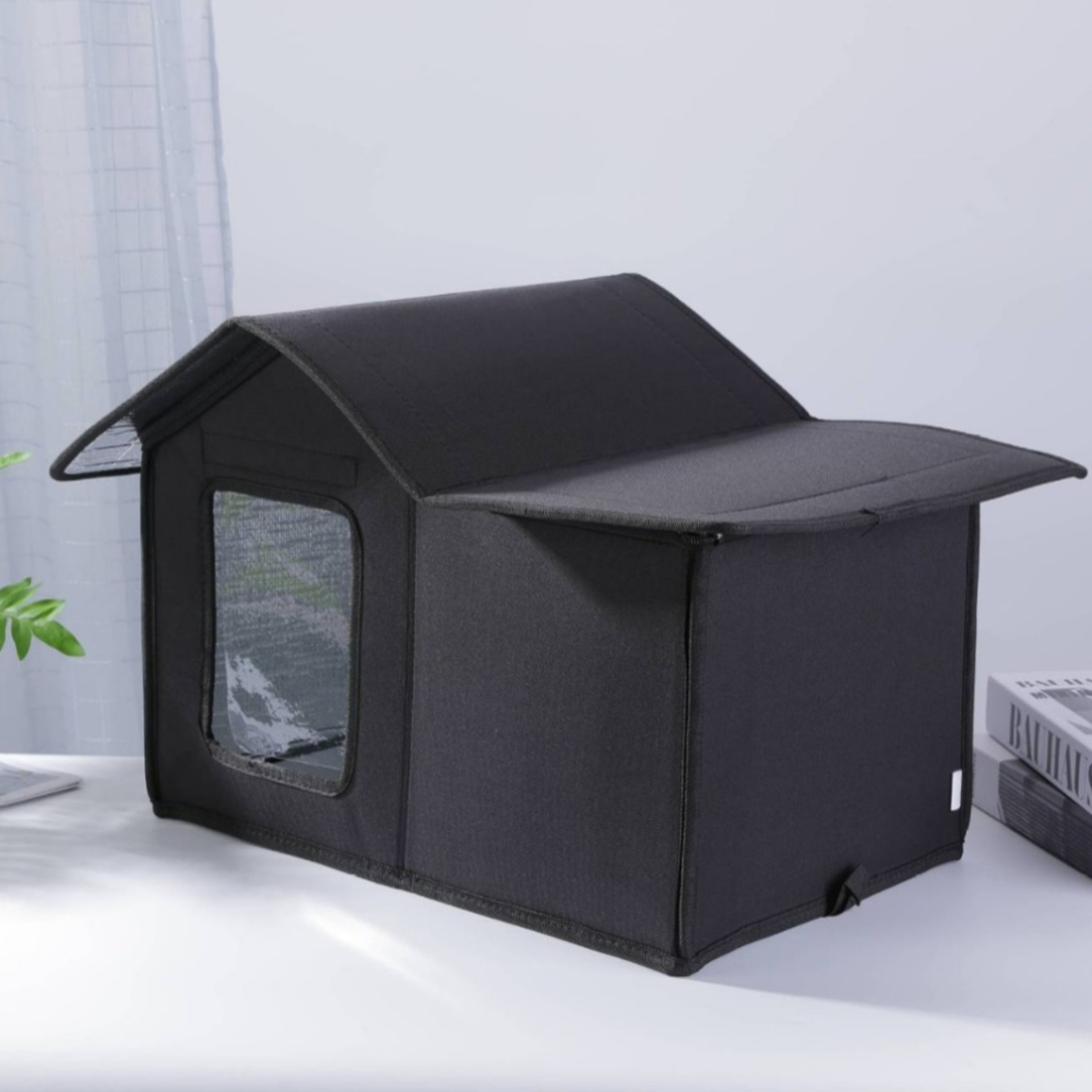 Waterproof Cat Dog Pet Bed, Removable and Washable Design, Universal Convenient Storage Dog House – view 4