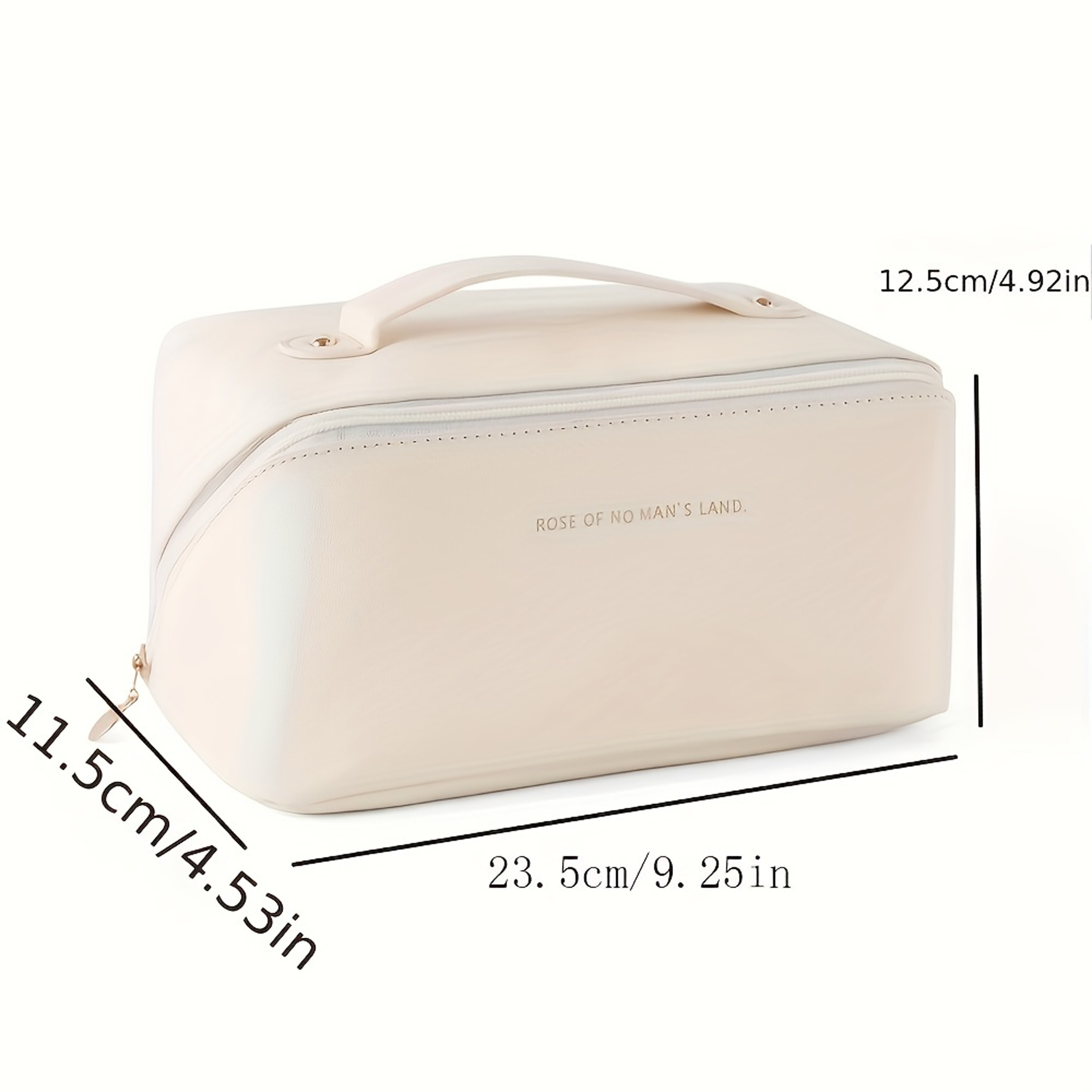 Luxury Makeup Organizer Female Toiletry Kit Bag For Travel Cosmetic Bag With Zip Closure 5