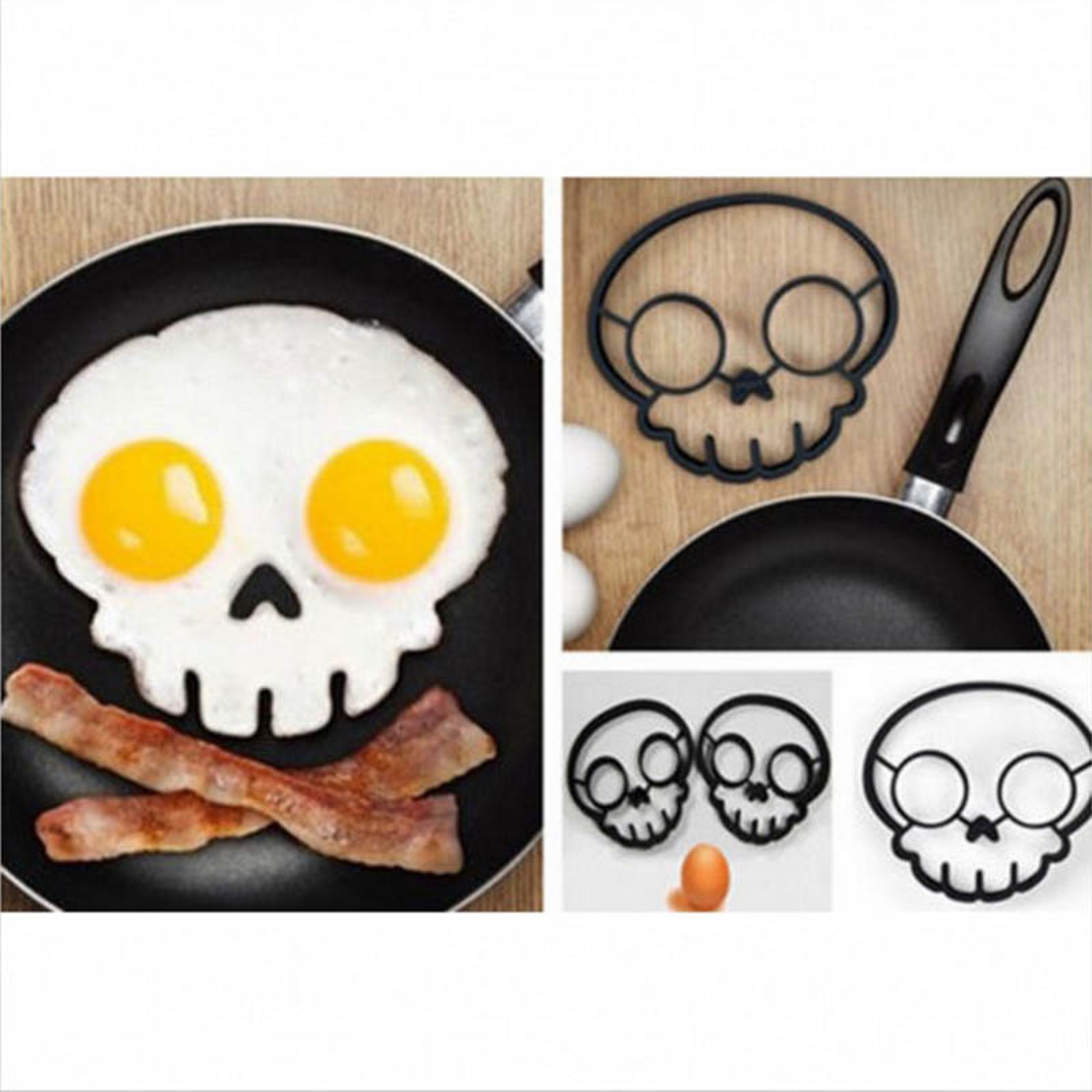 Mold Silicone Pancake Ring Shaper, Plastic Egg Separator, DIY Kitchen Gadget Tool – view 9