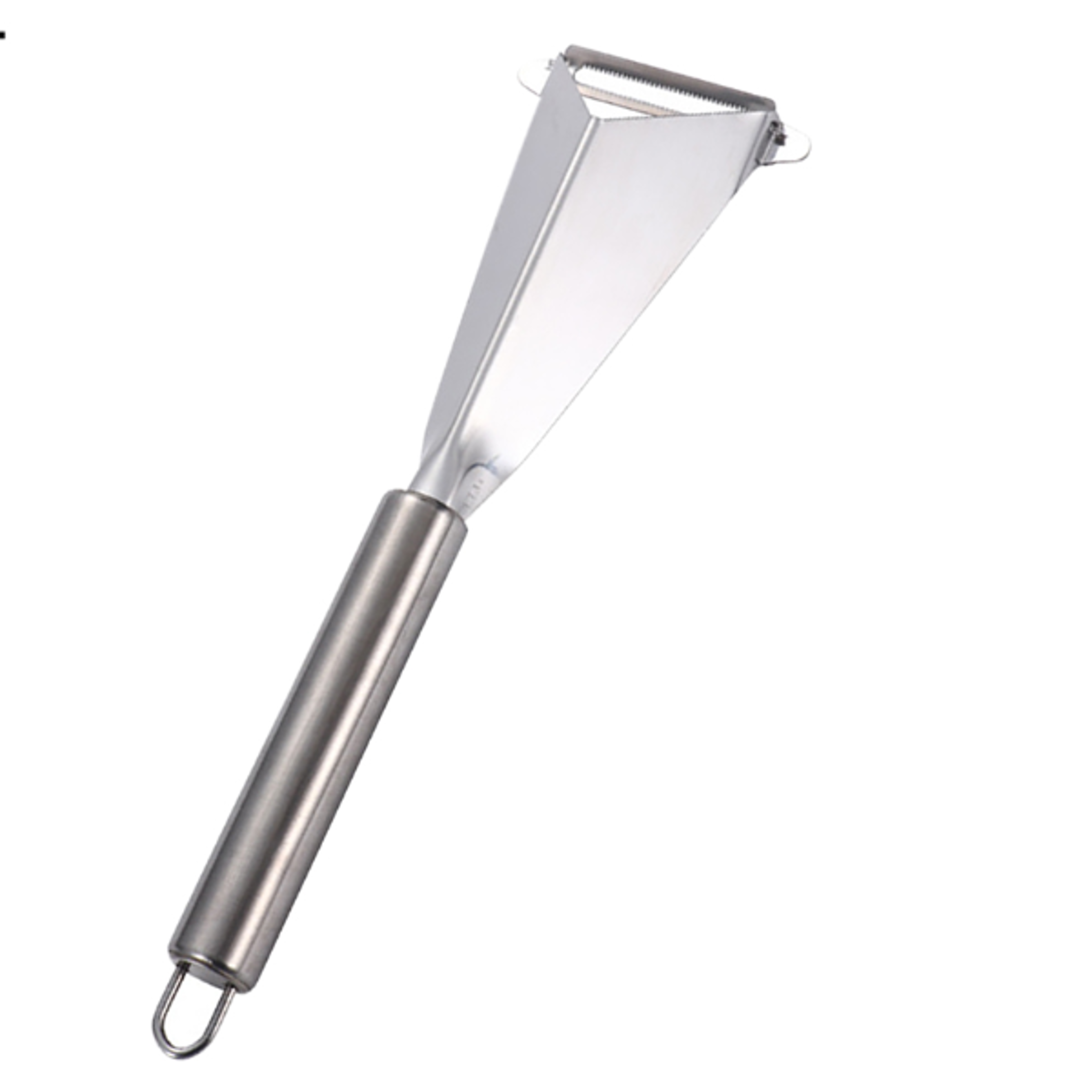 New Stainless Steel Fruit Carving Knife Triangular Shape Vegetable Knife Slicer Antislip Engraving B