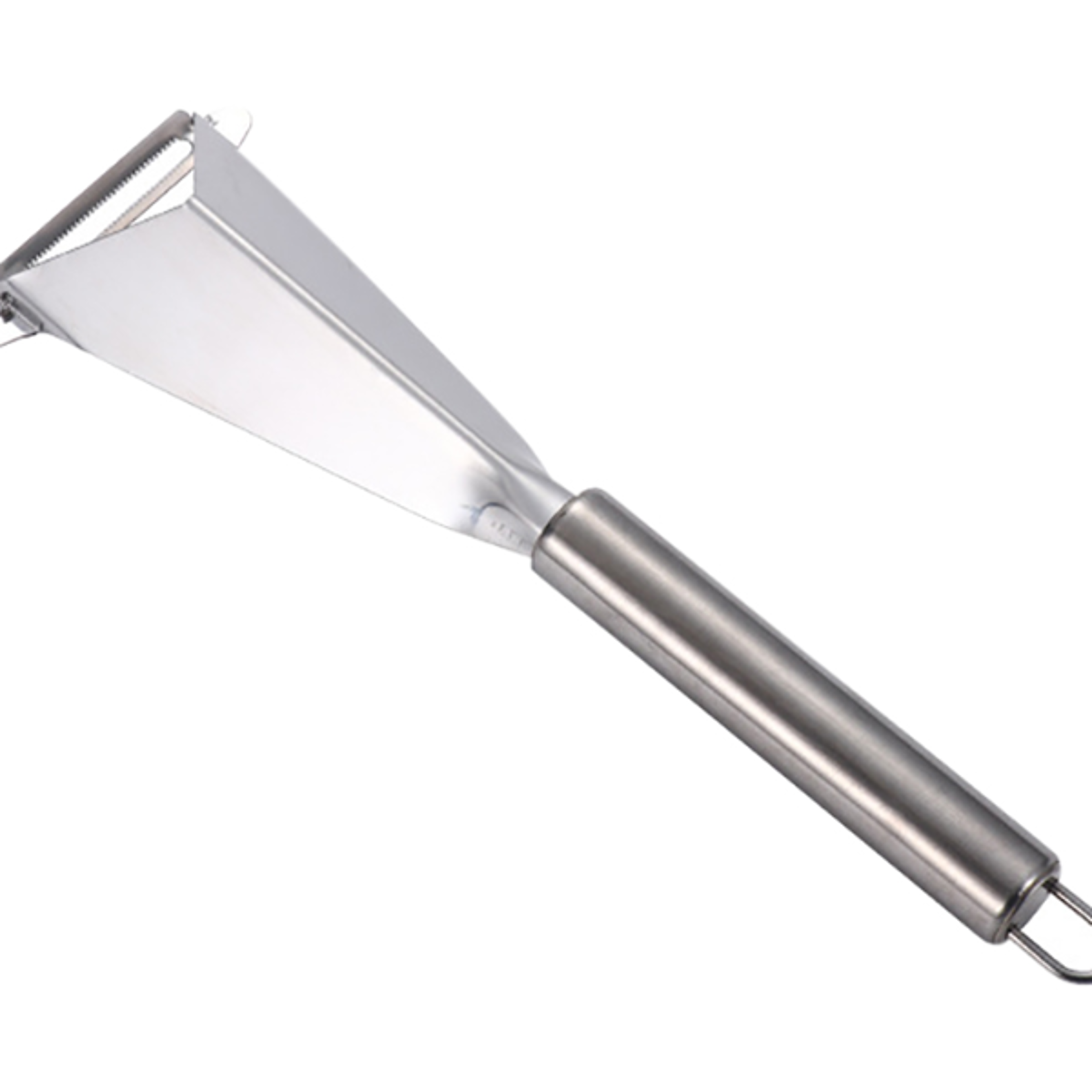 New Stainless Steel Fruit Carving Knife Triangular Shape Vegetable Knife Slicer Antislip Engraving B