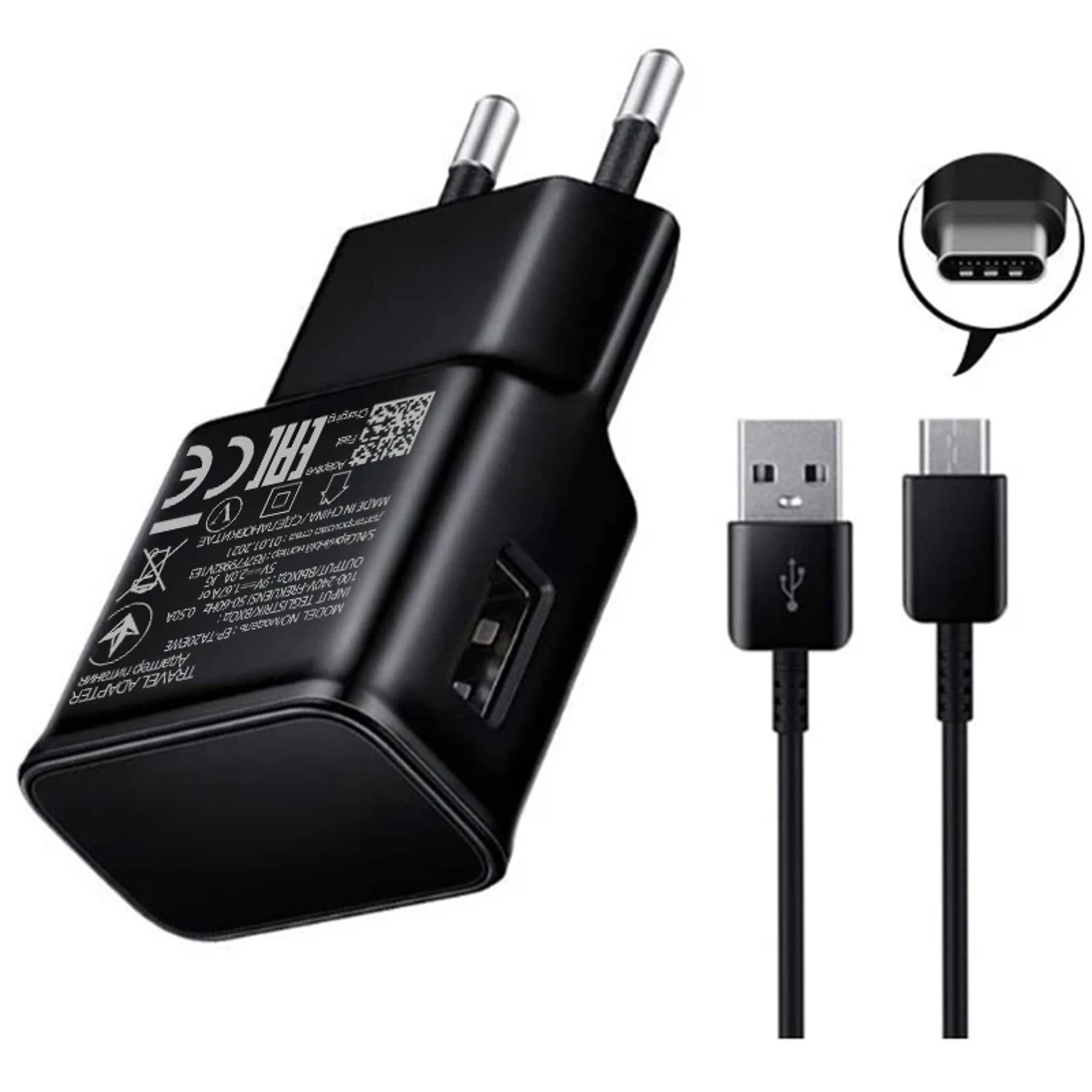 Fast Charging Samsung GalaxyE Ultra USB TypeC Phone Charger Compatible With Xiaomi Redmi Note Devic 0