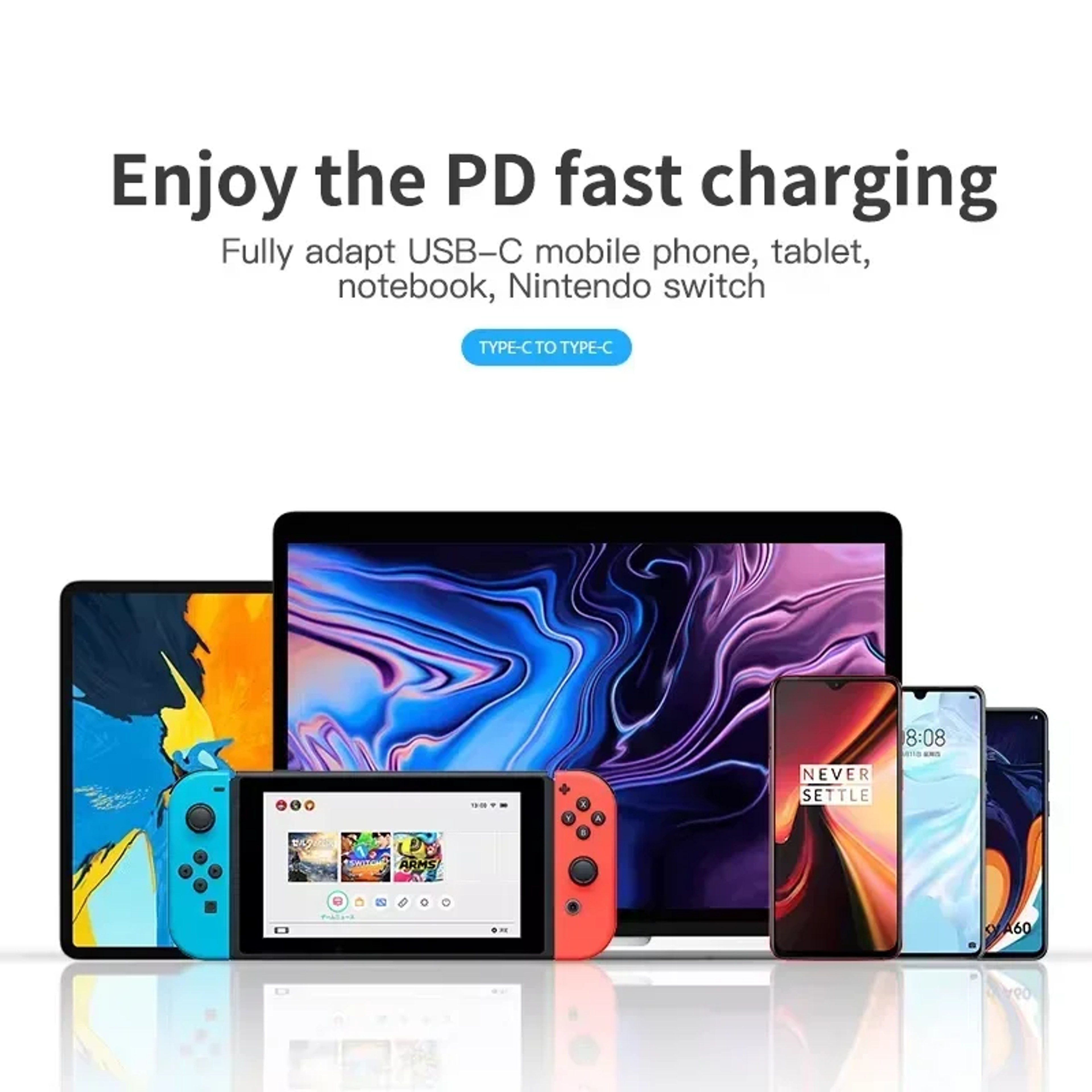 Quick Charge Type C Phone Charger Power Adapter Charging USB C Charger For IPhone Max Mini 4