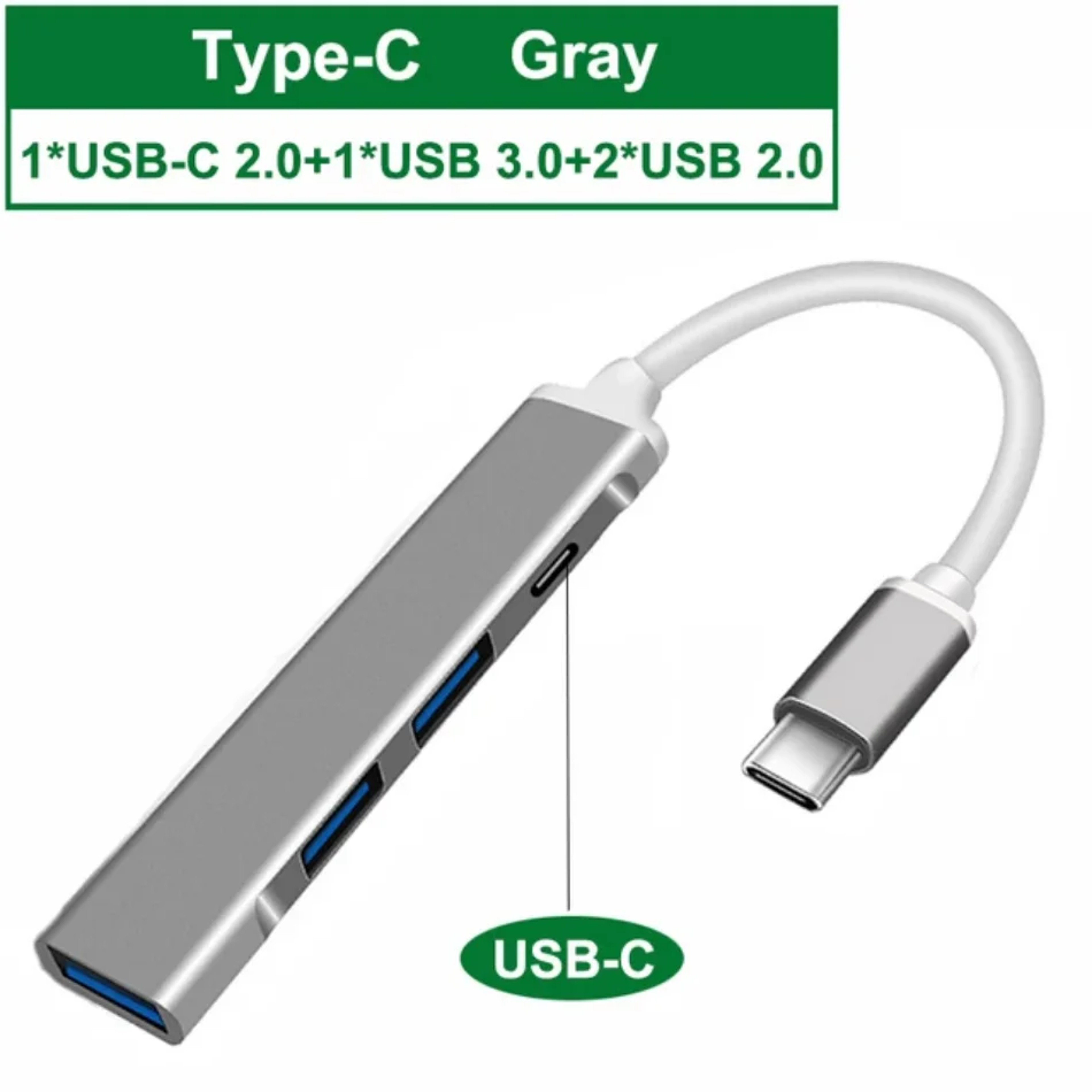 USB C HUB Multi Splitter Adapter For Lenovo Xiaomi Macbook Pro  High Speed 12