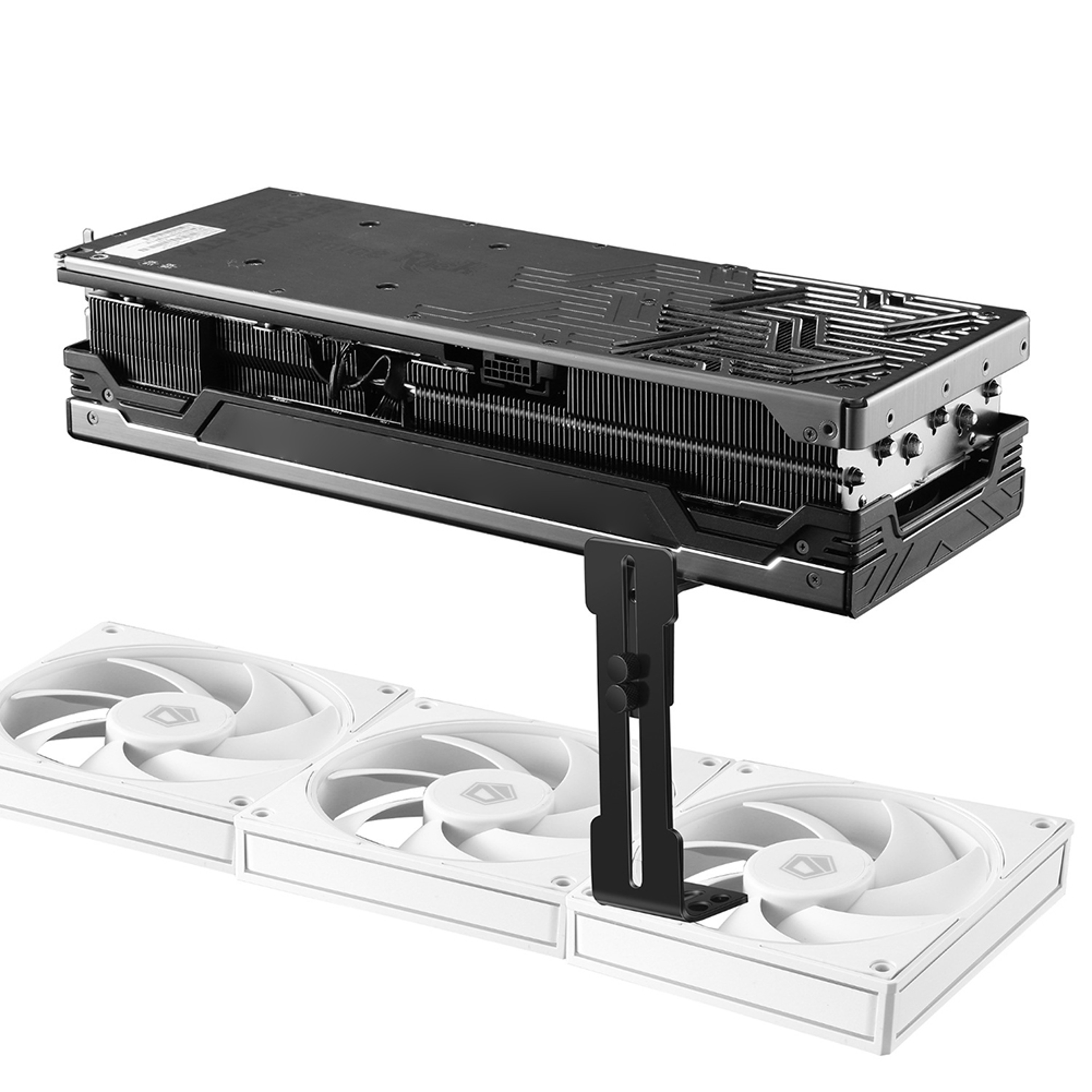 GPU Brace, Stainless Steel Graphics Card Holder, Prevent Sagging, GPU Support Frame – view 1